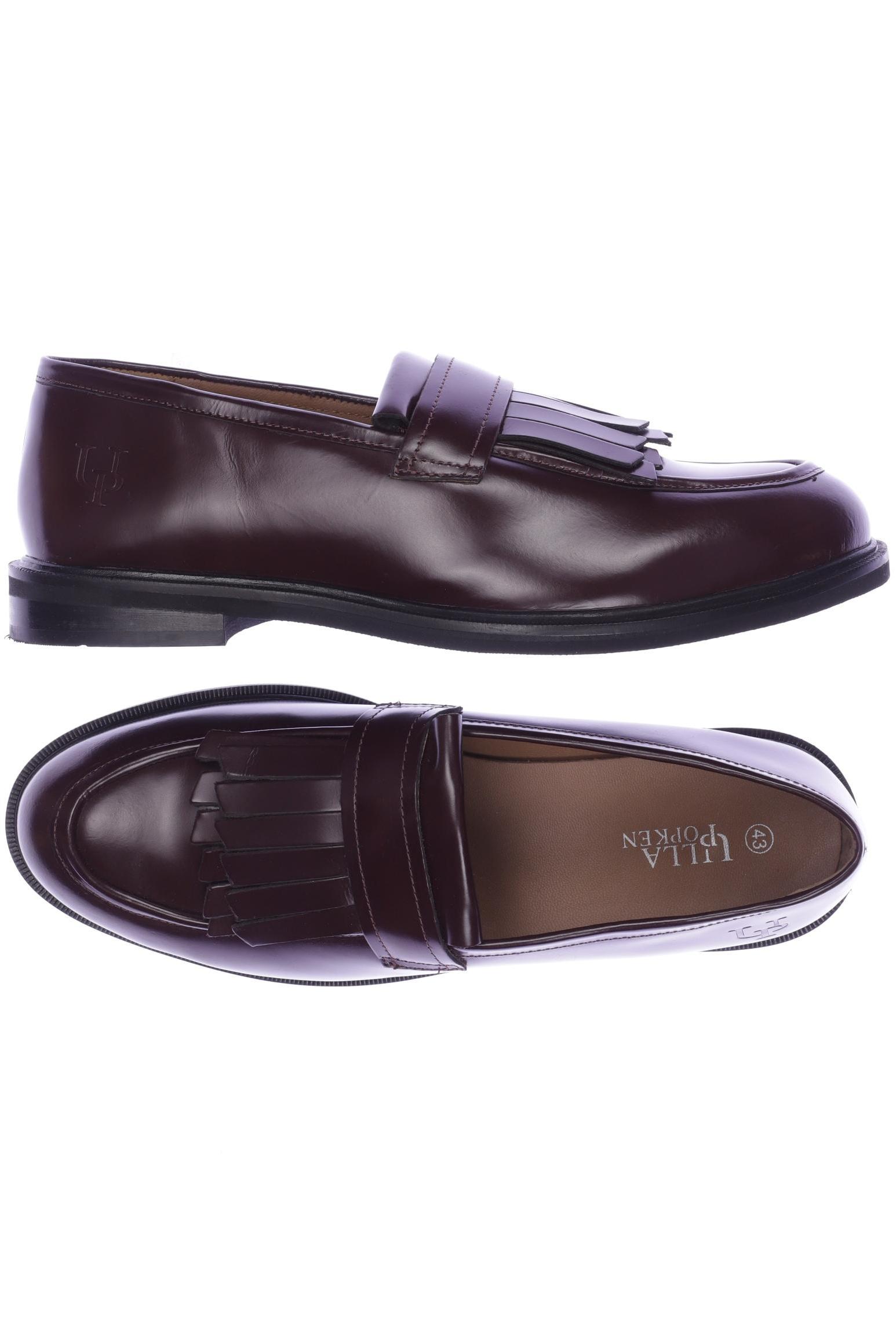 

Ulla Popken Damen Halbschuh, bordeaux, Gr. 43