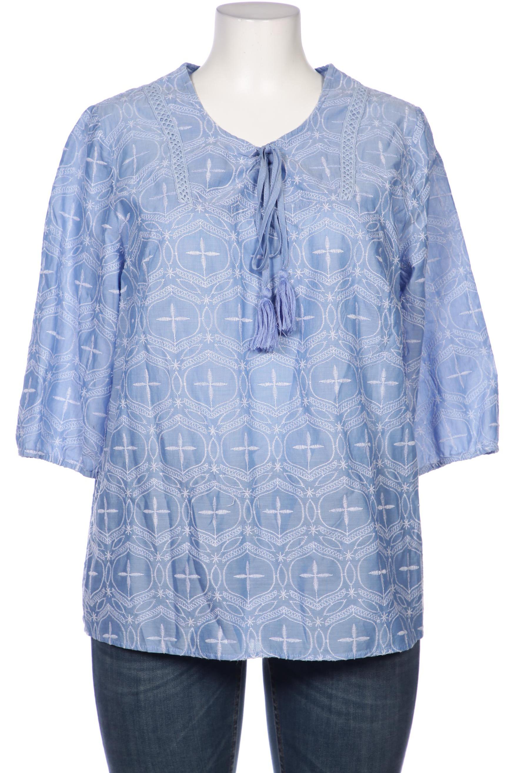 

Ulla Popken Damen Bluse, hellblau, Gr. 46