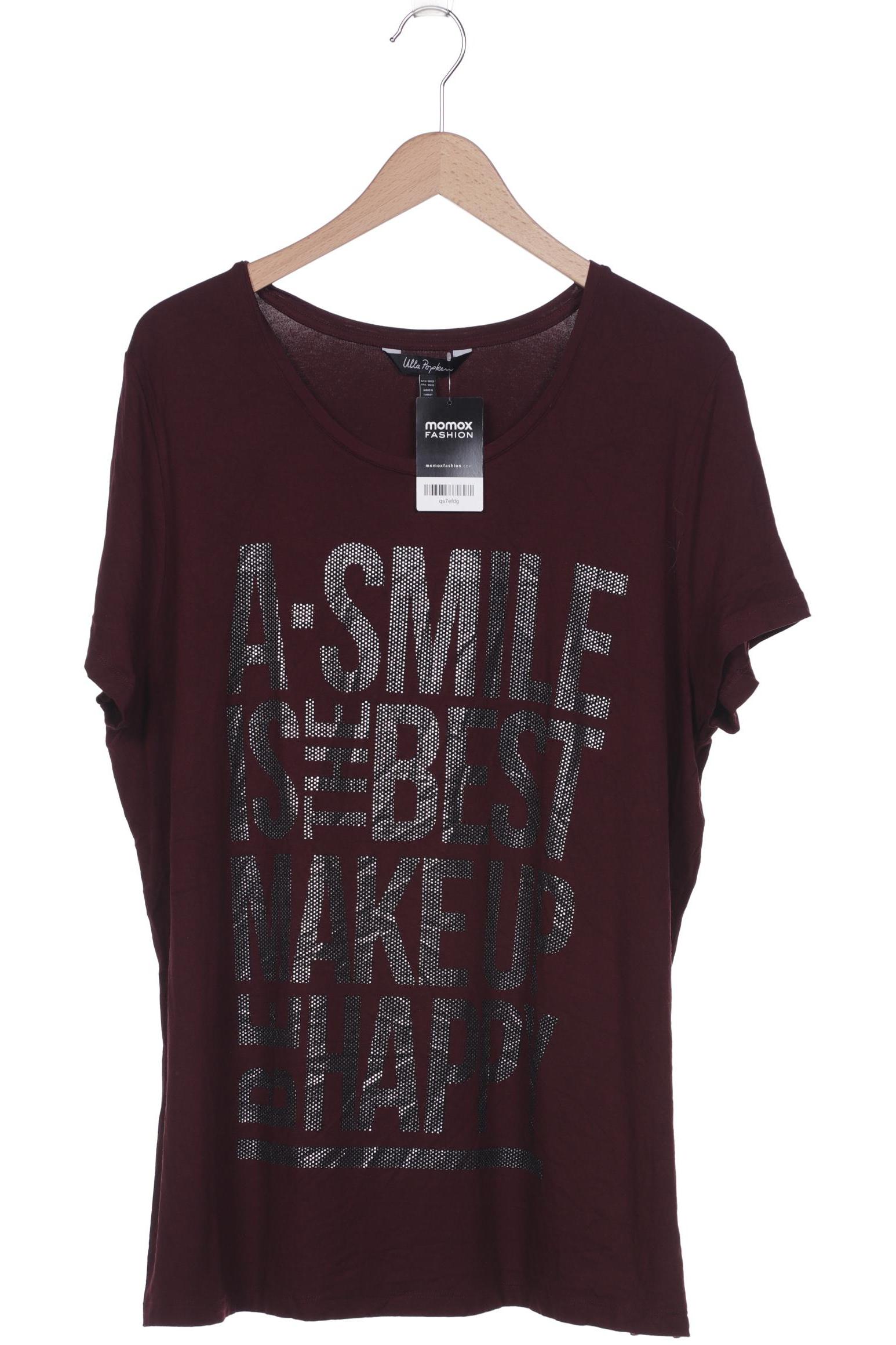 

Ulla Popken Damen T-Shirt, bordeaux