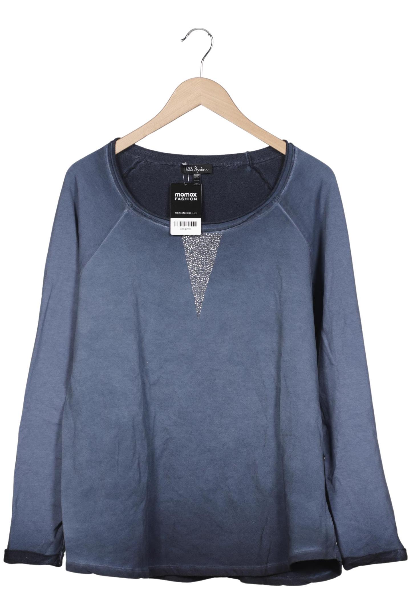 

Ulla Popken Damen Sweatshirt, blau, Gr. 42