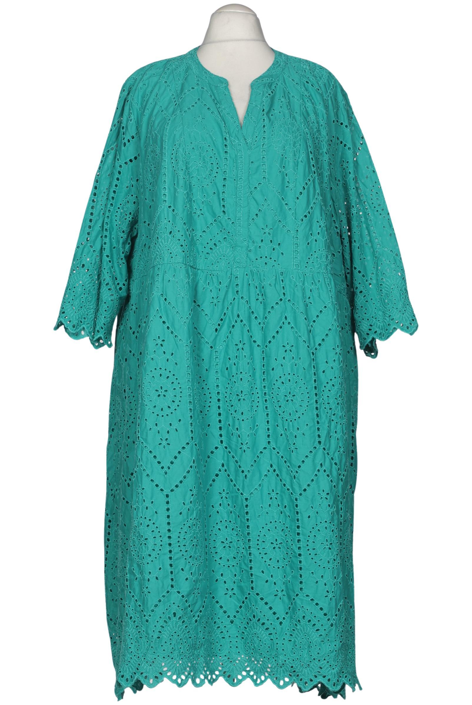 

Ulla Popken Damen Kleid, türkis, Gr. 58