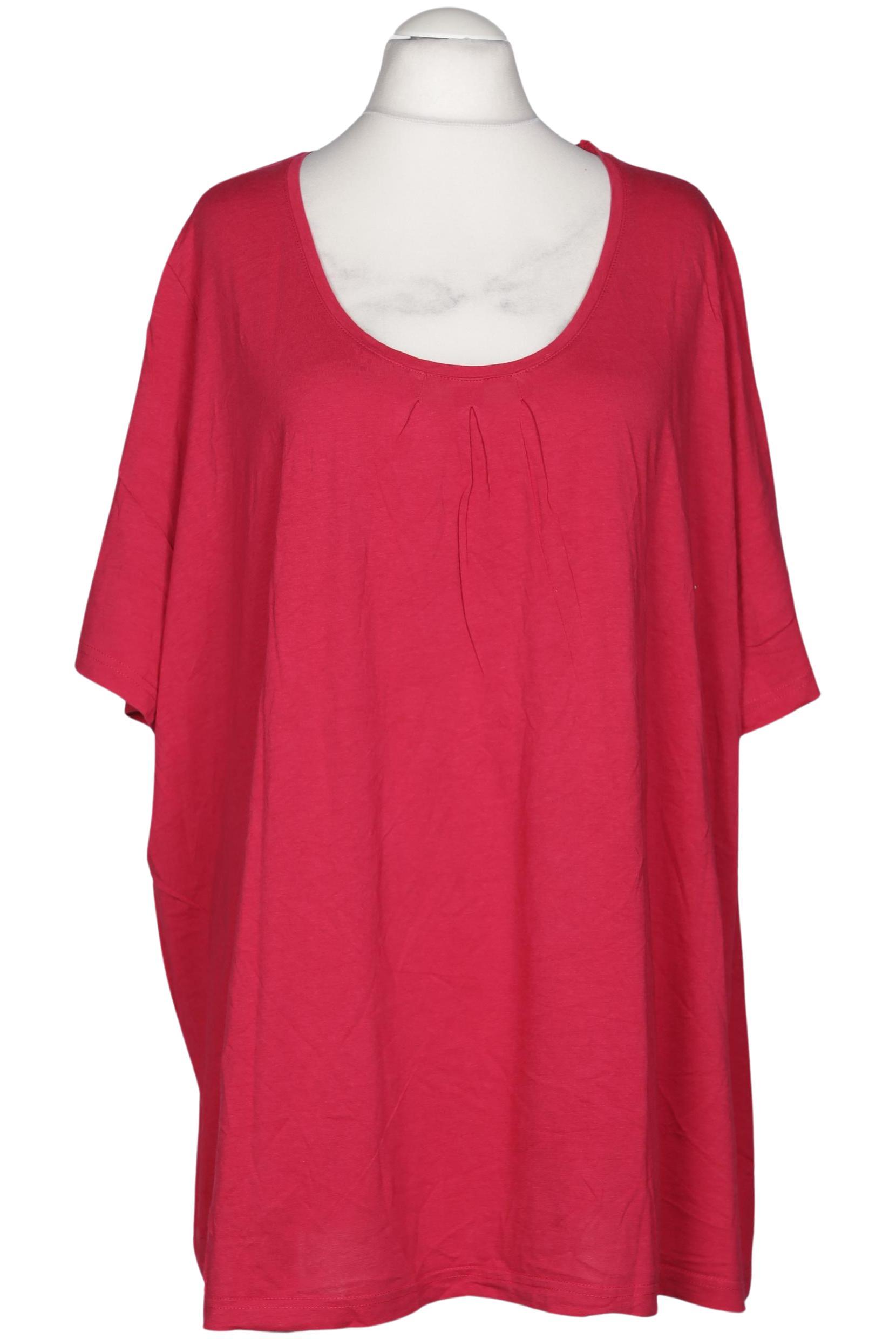 

Ulla Popken Damen T-Shirt, pink, Gr. 62