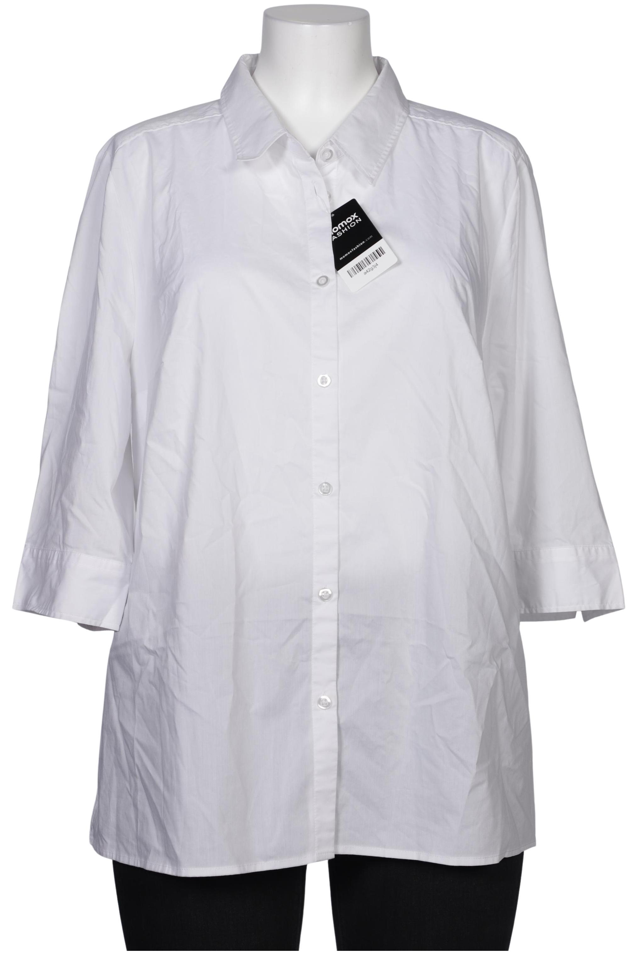 

Ulla Popken Damen Bluse, weiß, Gr. 48