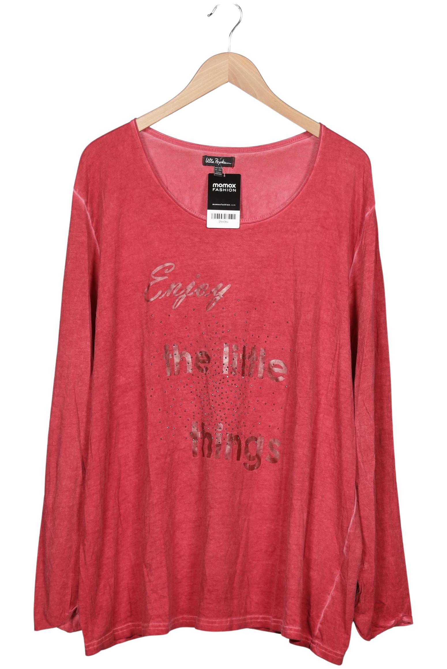 

Ulla Popken Damen Langarmshirt, rot, Gr. 50