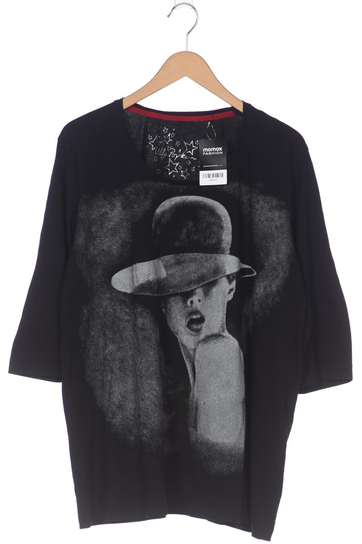 

Ulla Popken Damen Langarmshirt, schwarz, Gr. 42