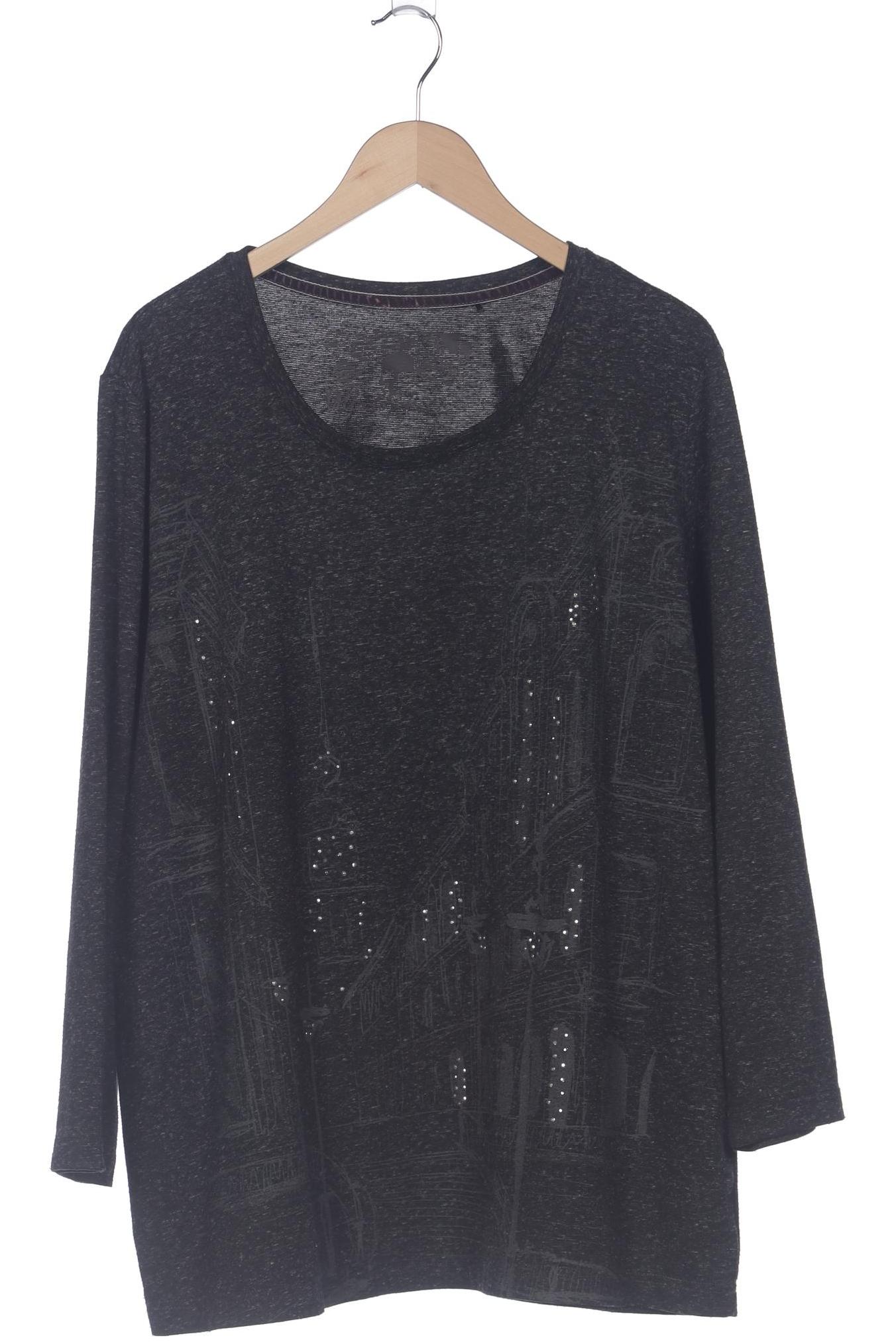 

Ulla Popken Damen Sweatshirt, schwarz, Gr. 50