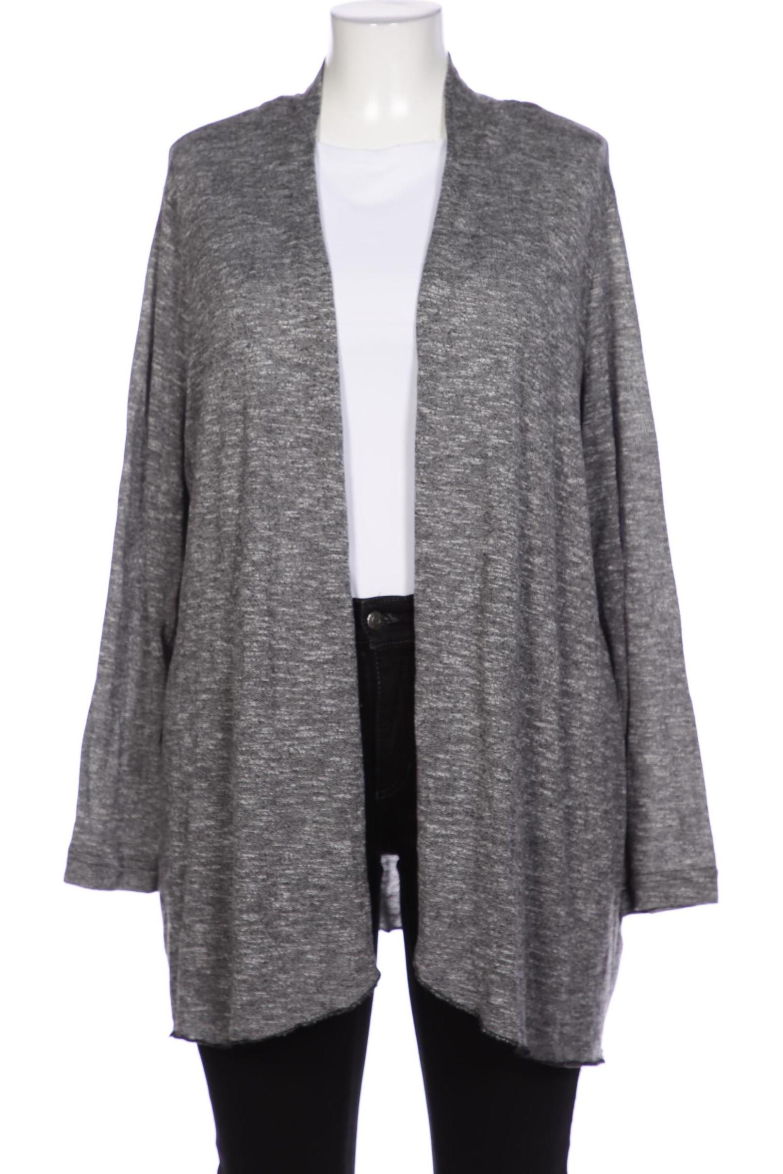 

Ulla Popken Damen Strickjacke, grau, Gr. 50