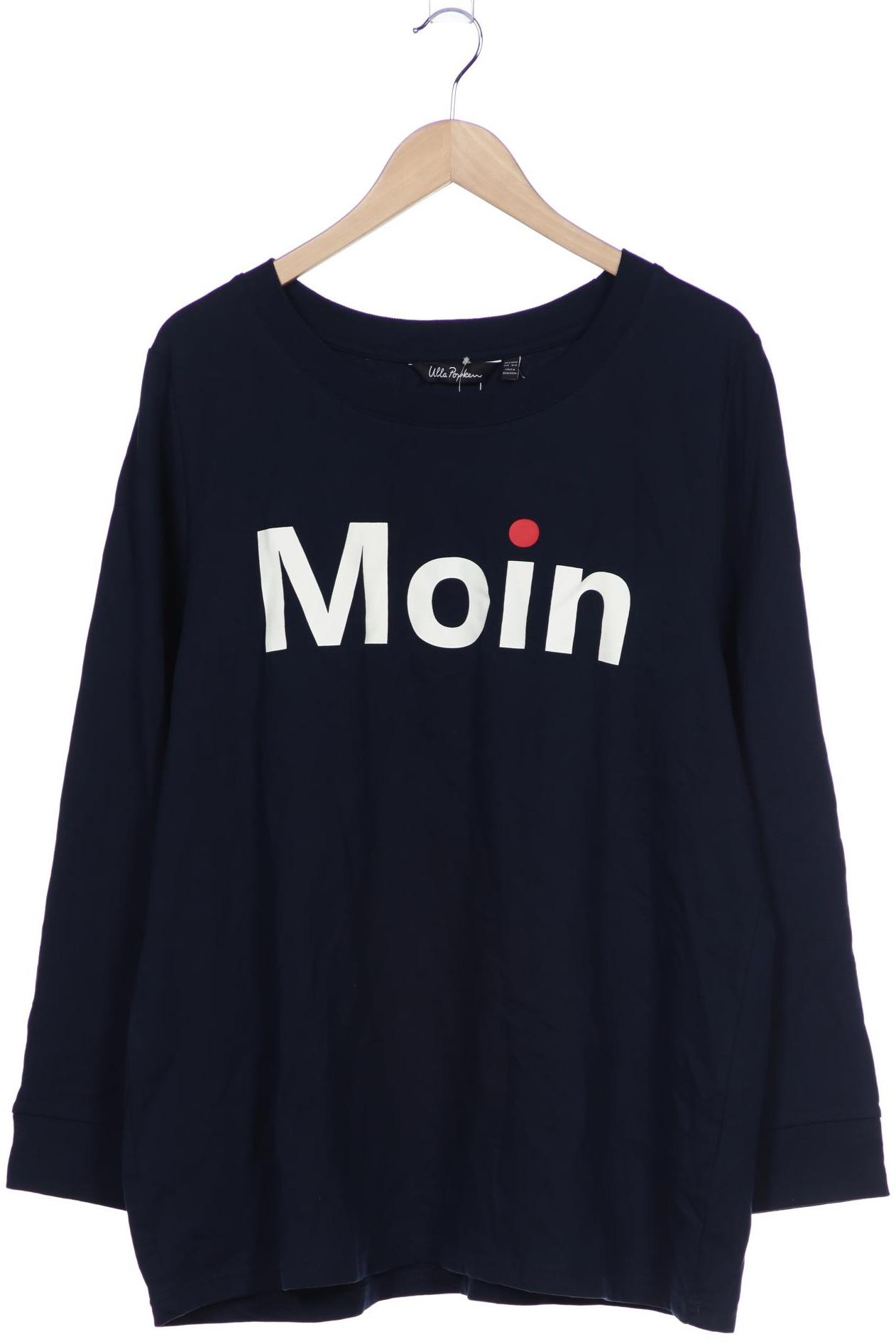 

Ulla Popken Damen Langarmshirt, marineblau, Gr. 46