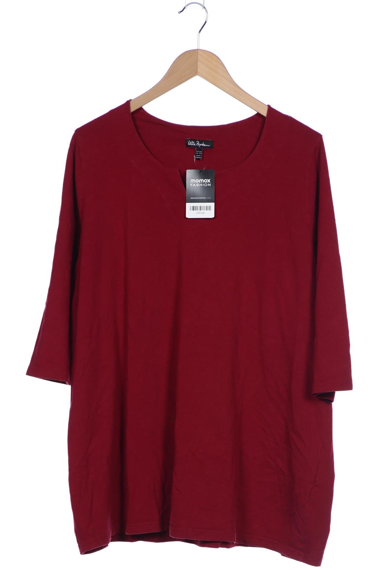

Ulla Popken Damen Langarmshirt, bordeaux, Gr. 46