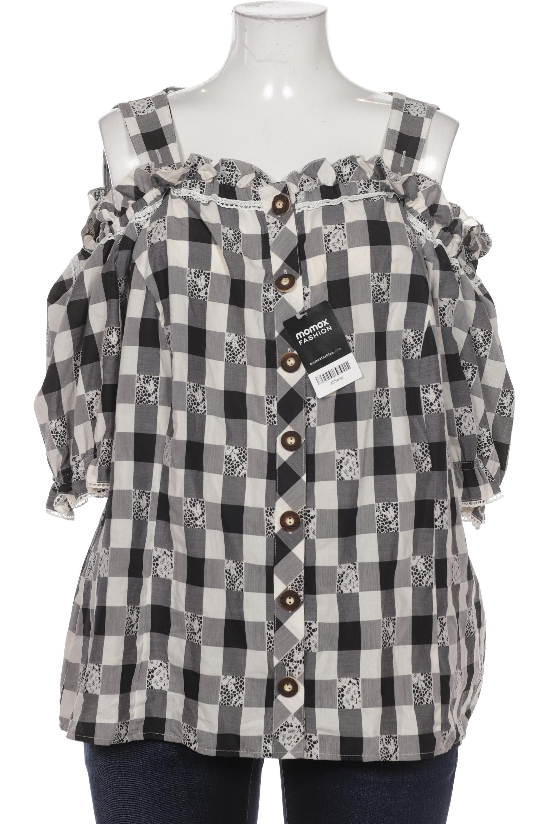 

Ulla Popken Damen Bluse, grau, Gr. 50