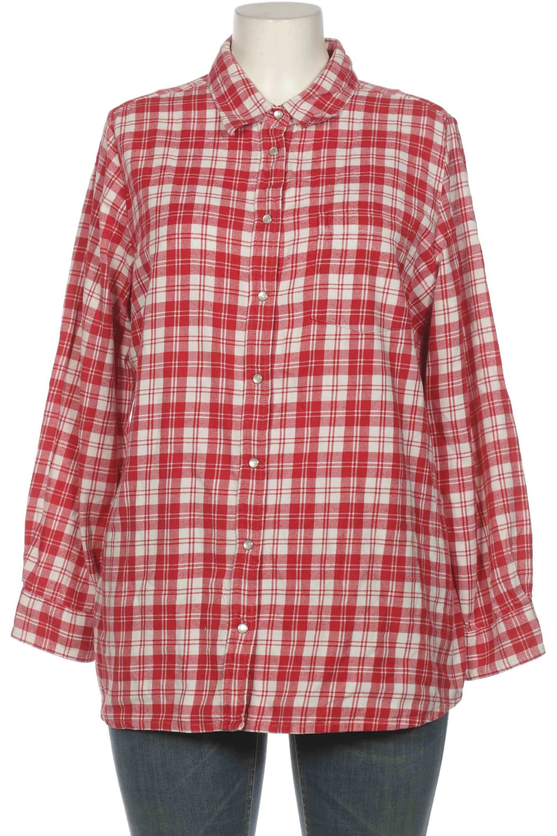 

Ulla Popken Damen Bluse, rot, Gr. 46
