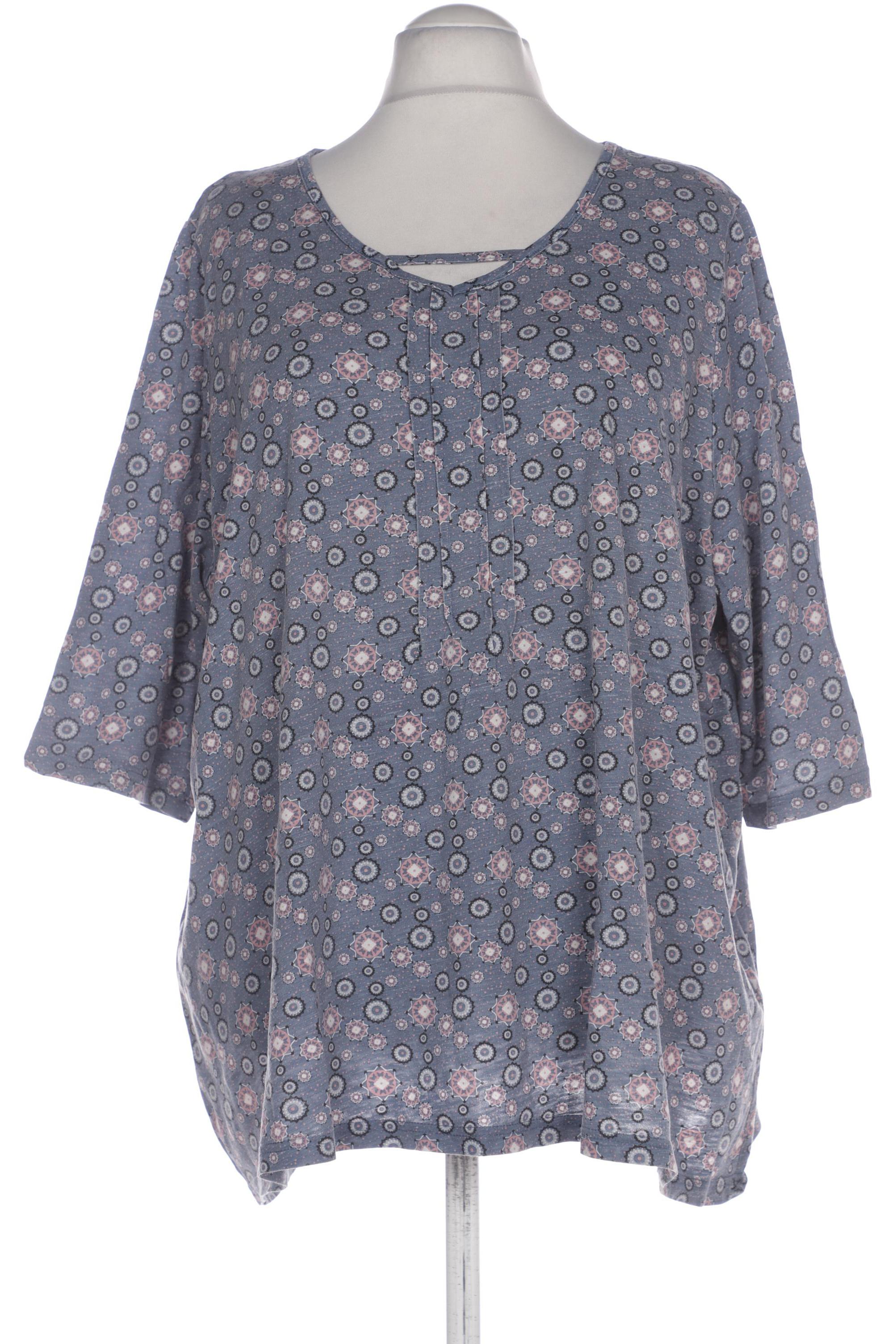 

Ulla Popken Damen T-Shirt, blau, Gr. 54