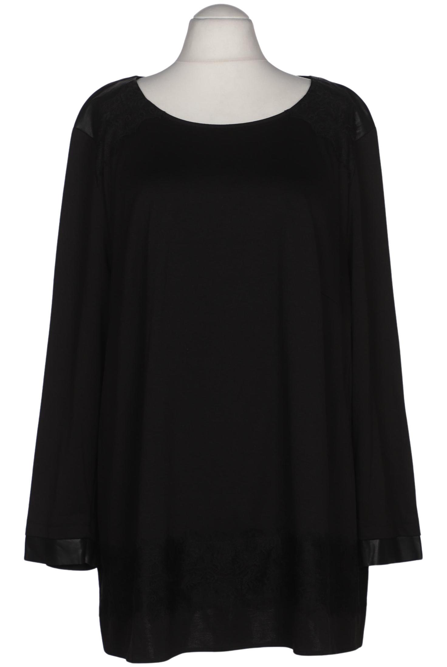 

Ulla Popken Damen Bluse, schwarz, Gr. 54