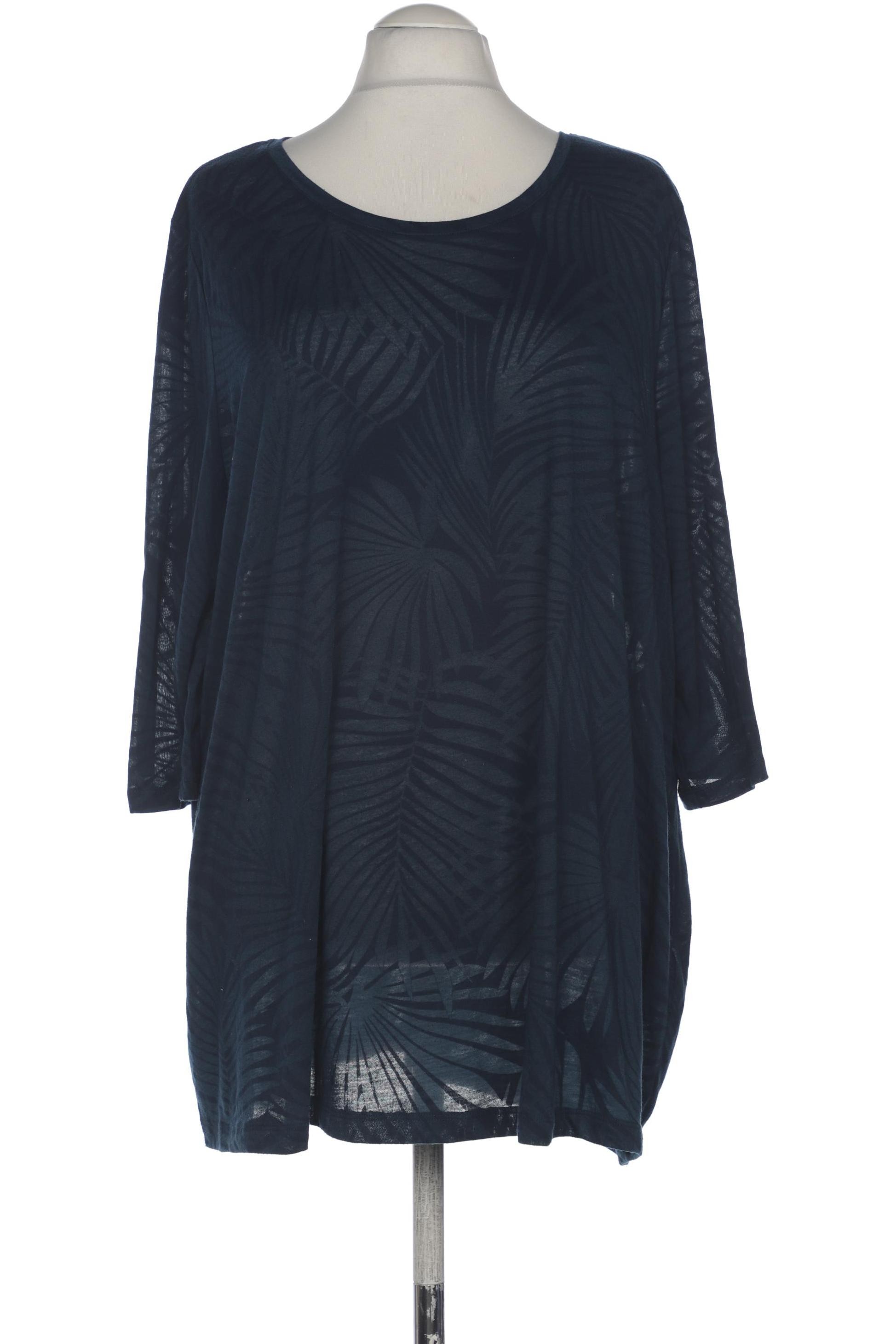 

Ulla Popken Damen Langarmshirt, marineblau, Gr. 54