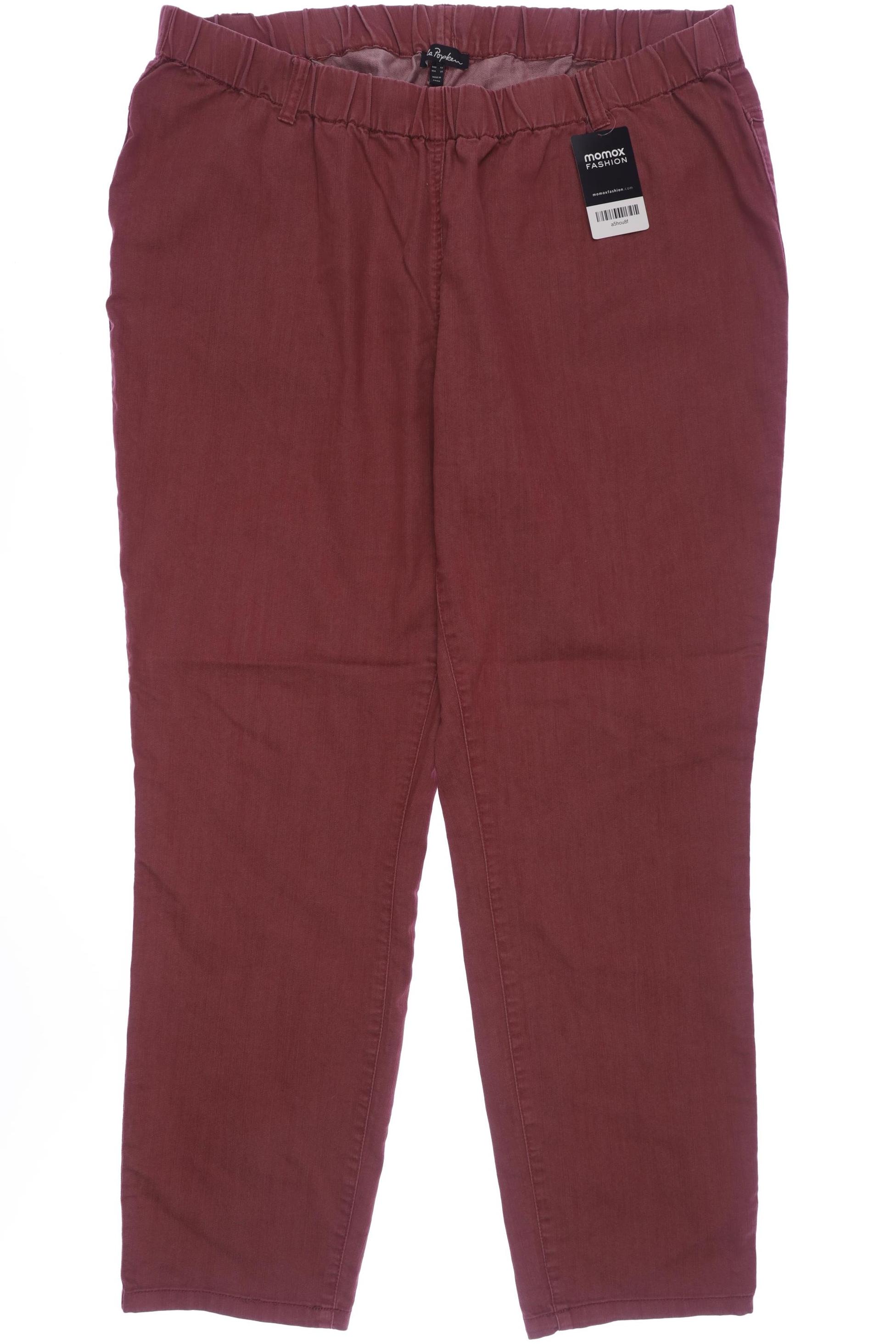 

Ulla Popken Damen Jeans, bordeaux, Gr. 52