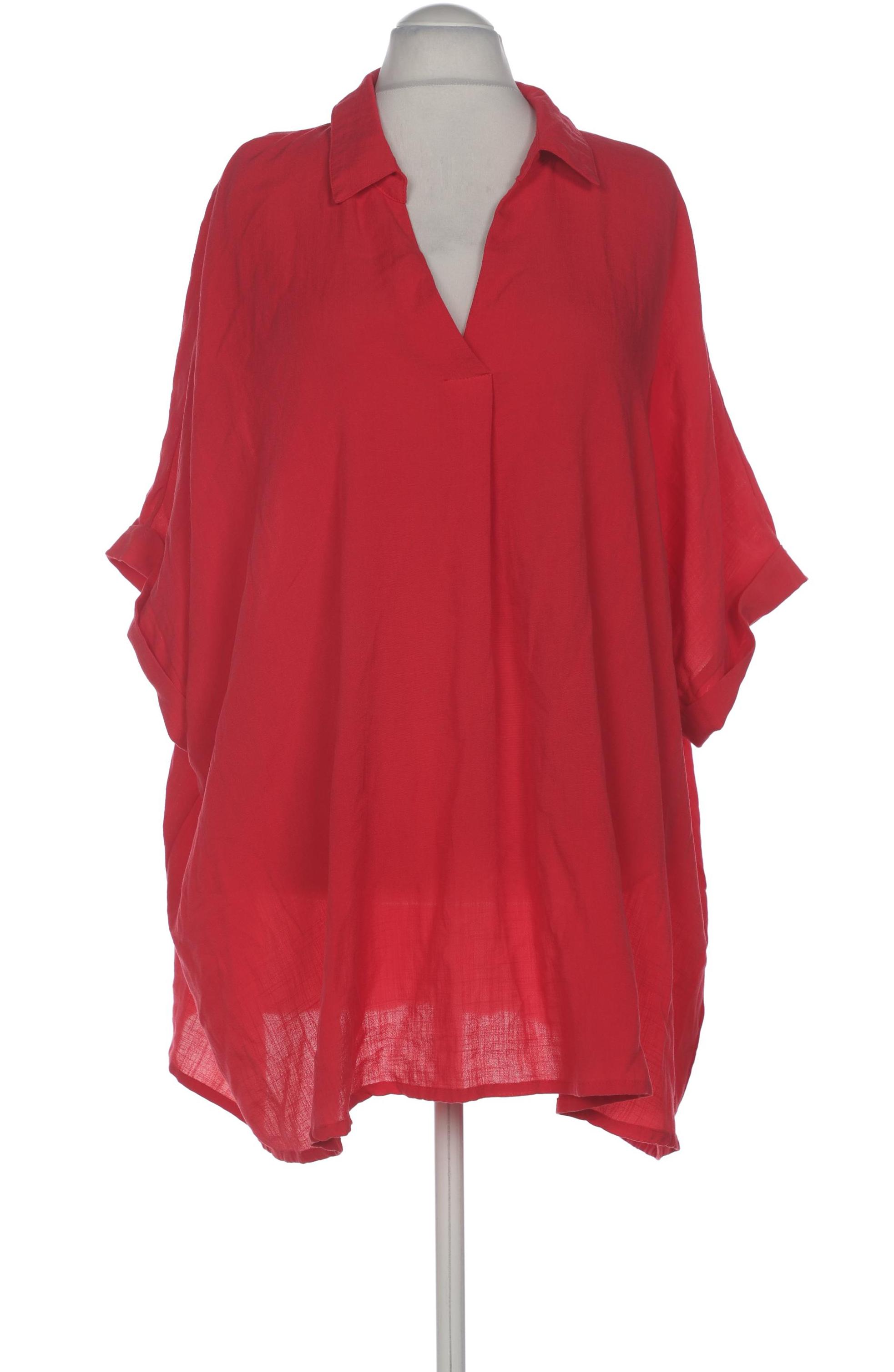 

Ulla Popken Damen Bluse, rot, Gr. 62