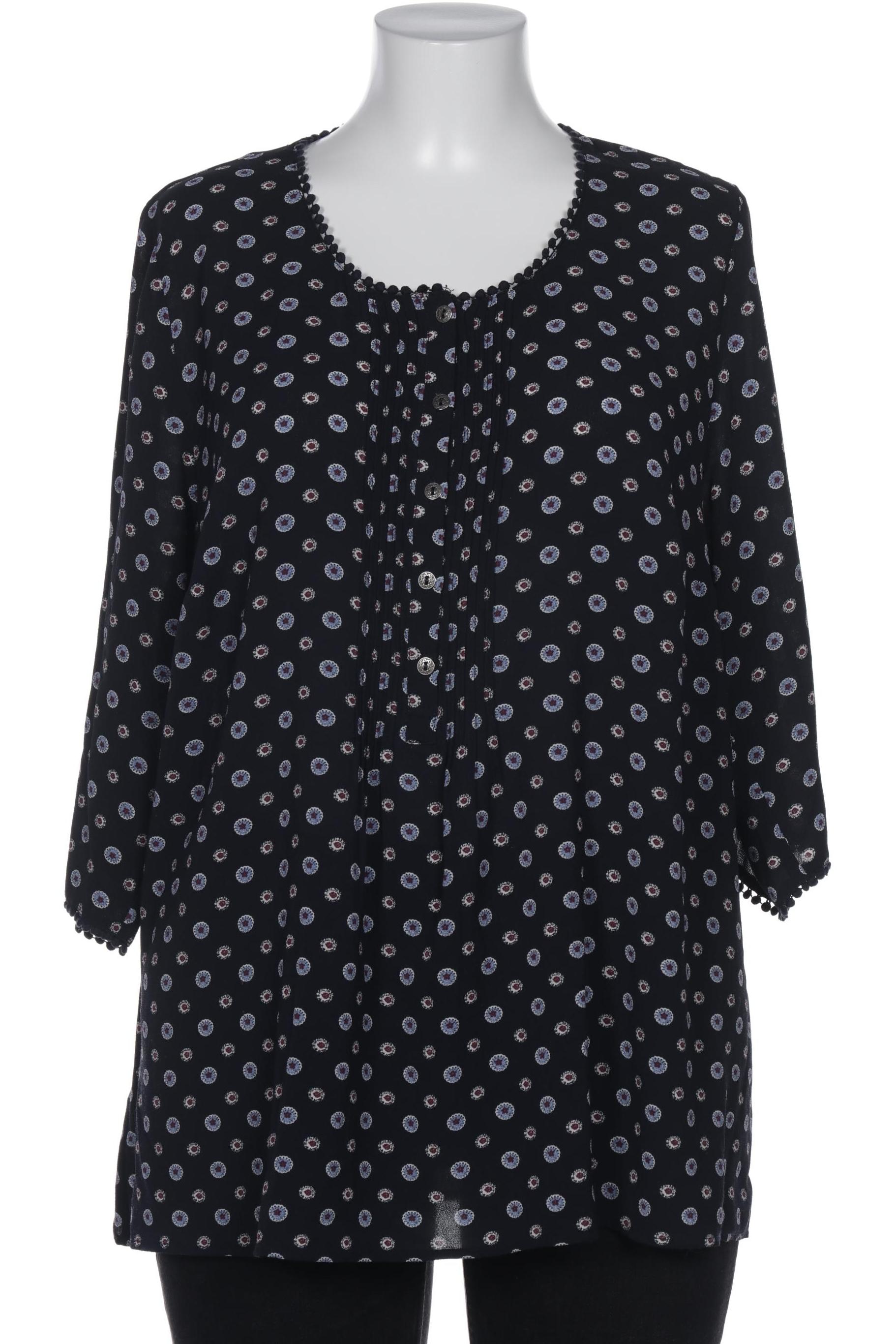

Ulla Popken Damen Bluse, marineblau, Gr. 46