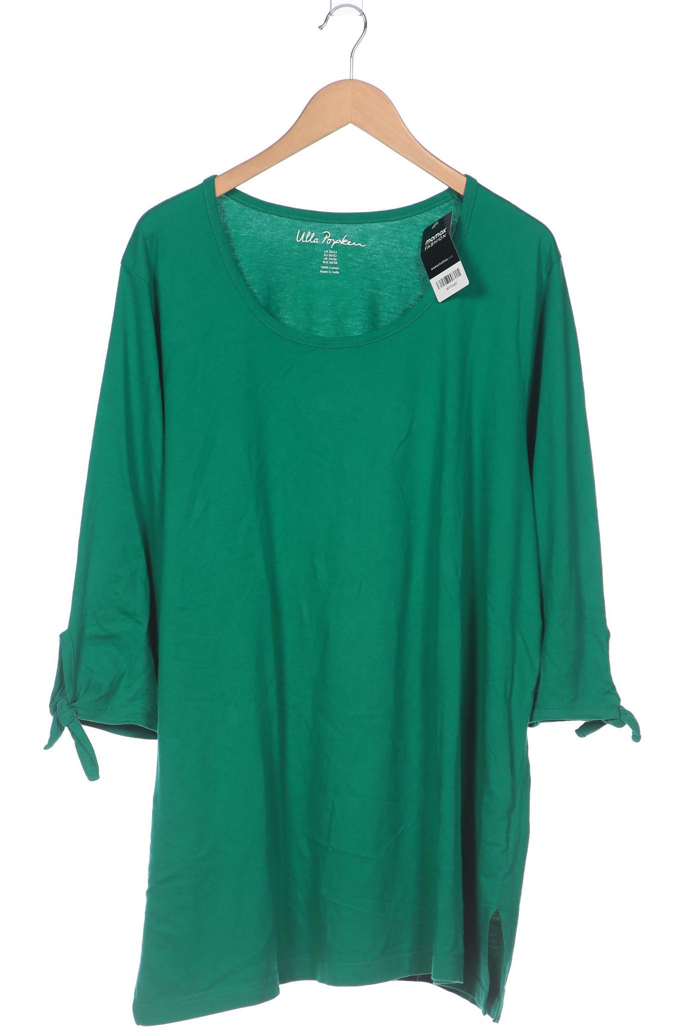 

Ulla Popken Damen Langarmshirt, grün, Gr. 50