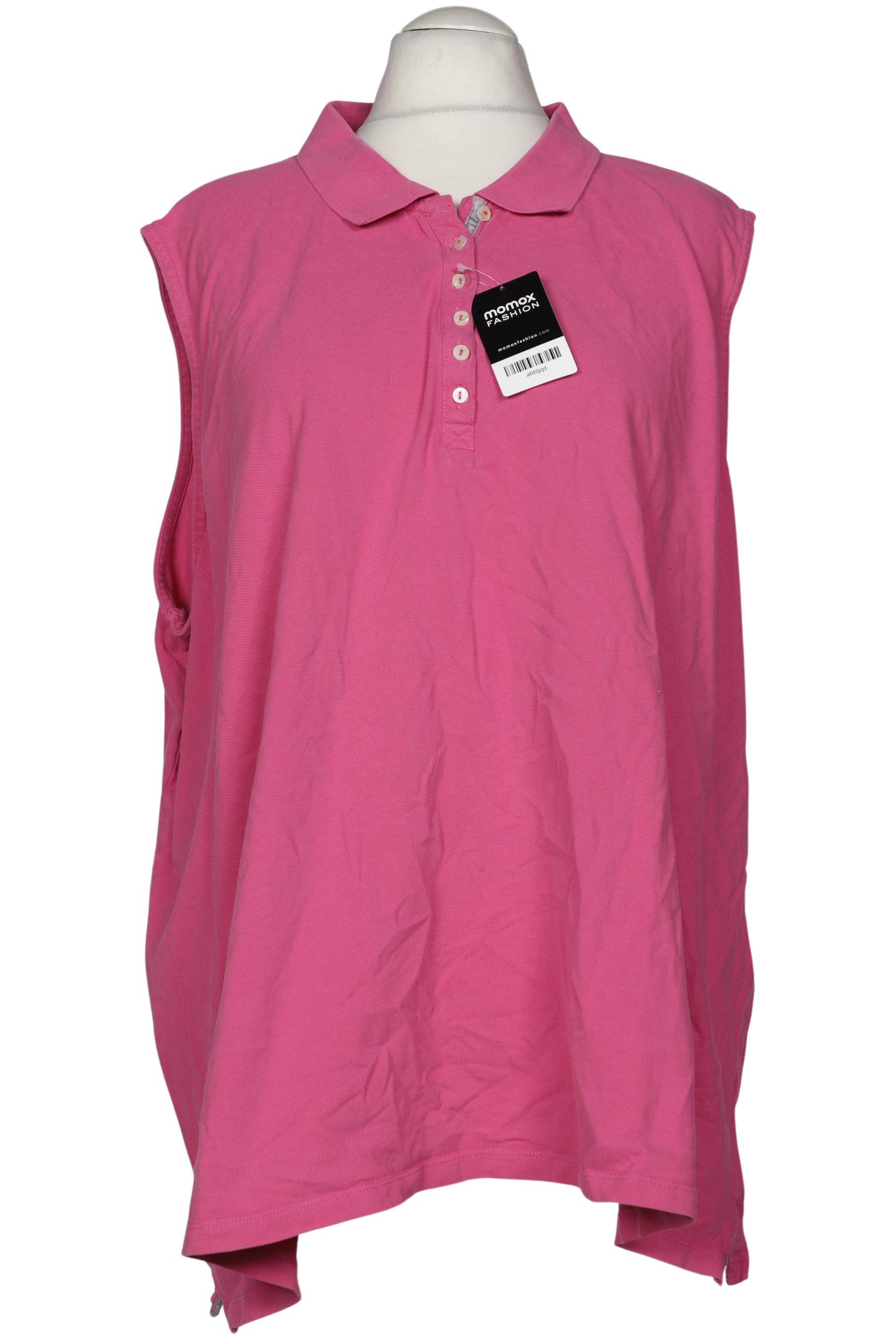 

Ulla Popken Damen Poloshirt, pink, Gr. 62