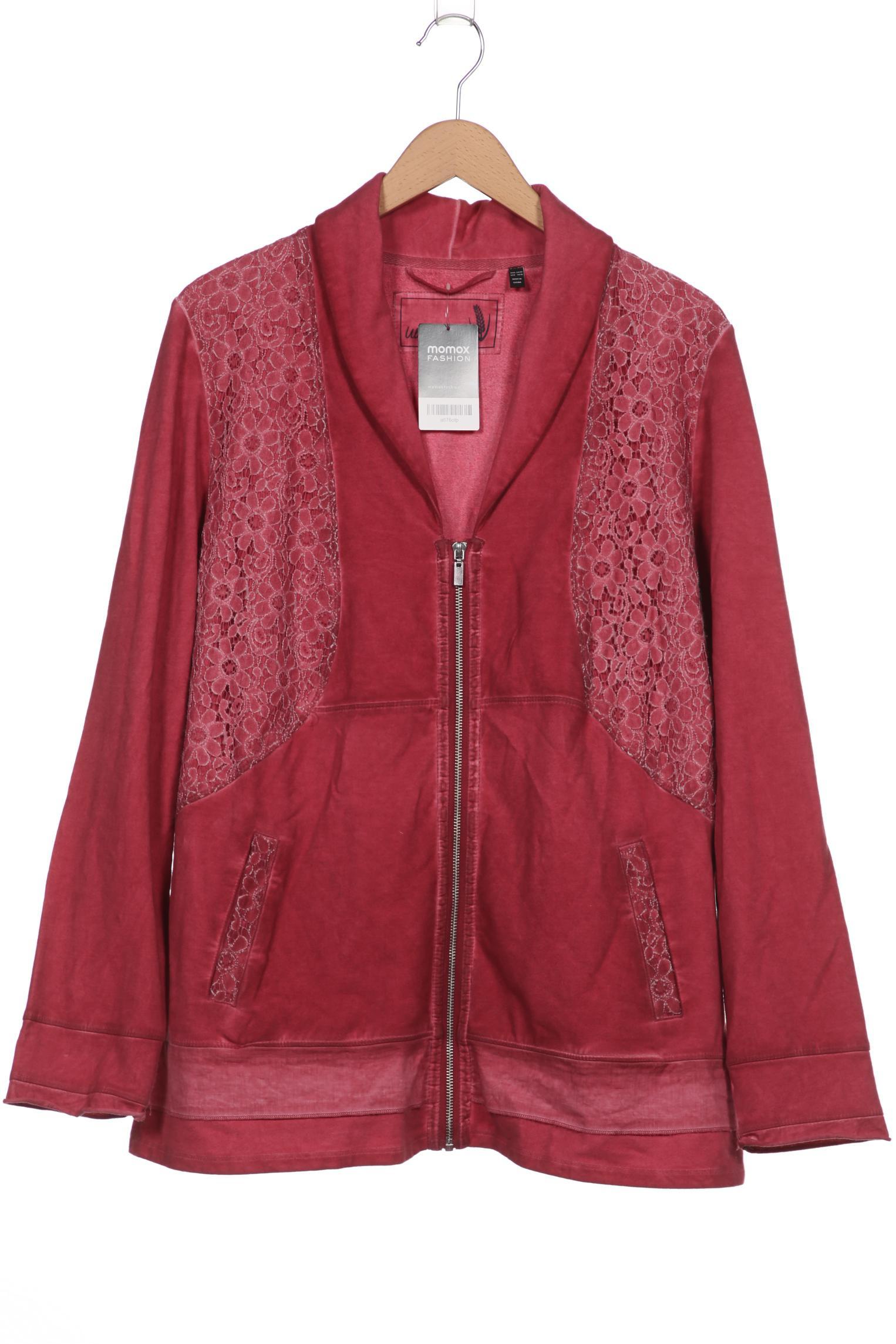 

Ulla Popken Damen Strickjacke, bordeaux