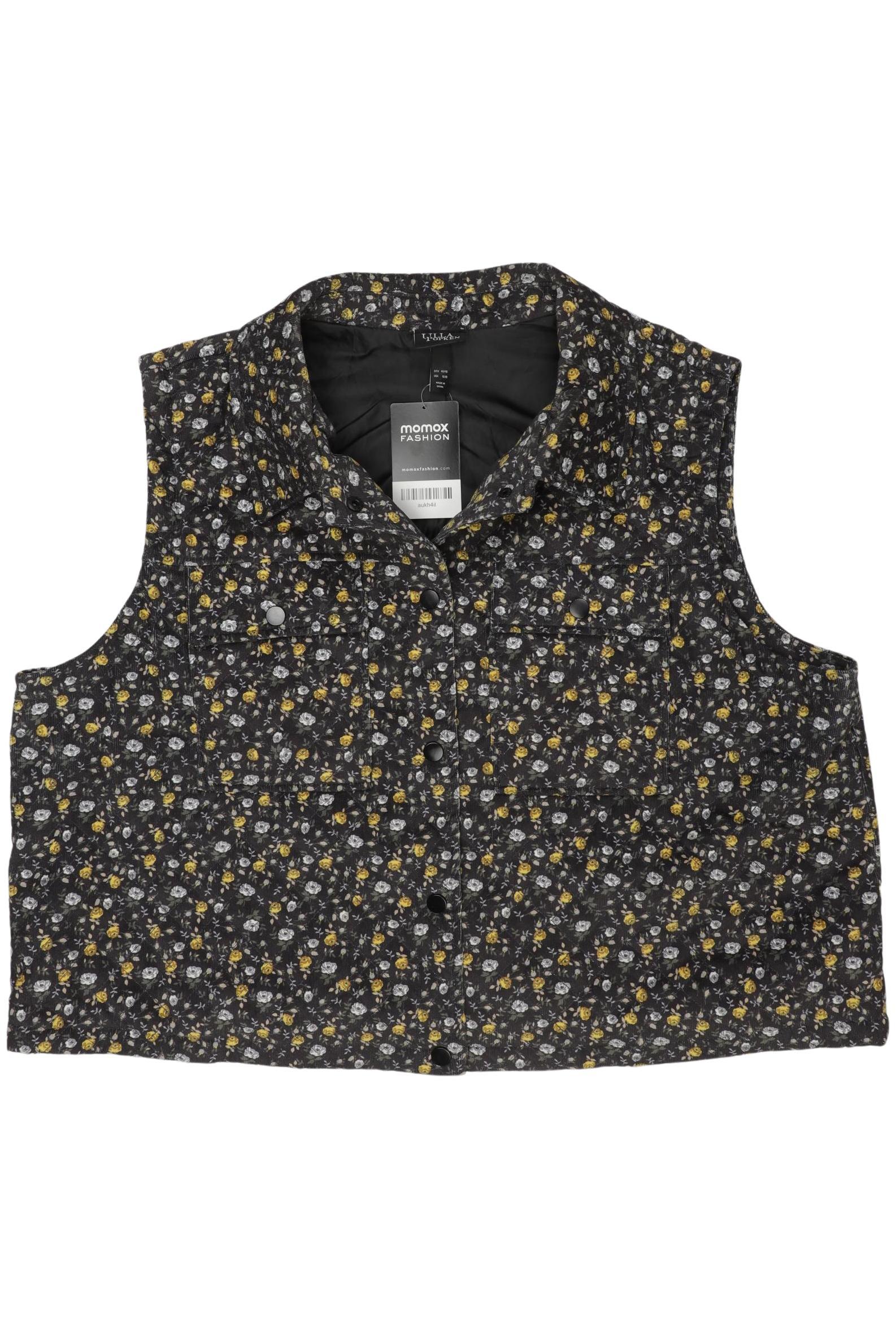 

Ulla Popken Damen Weste, schwarz, Gr. 46