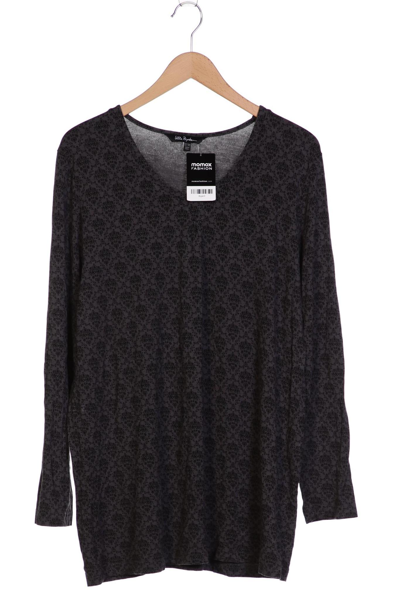 

Ulla Popken Damen Langarmshirt, grau