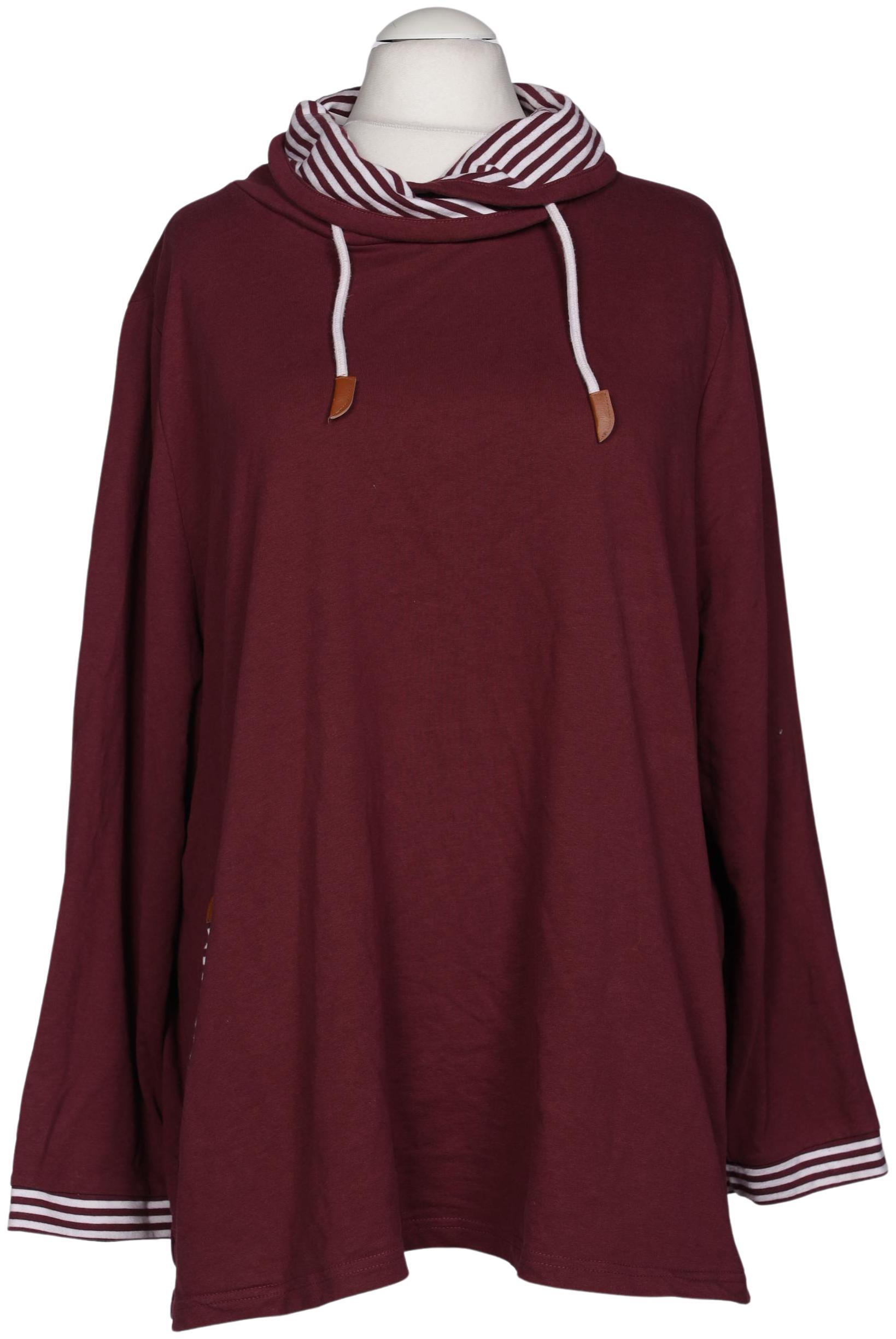 

Ulla Popken Damen Sweatshirt, bordeaux, Gr. 54