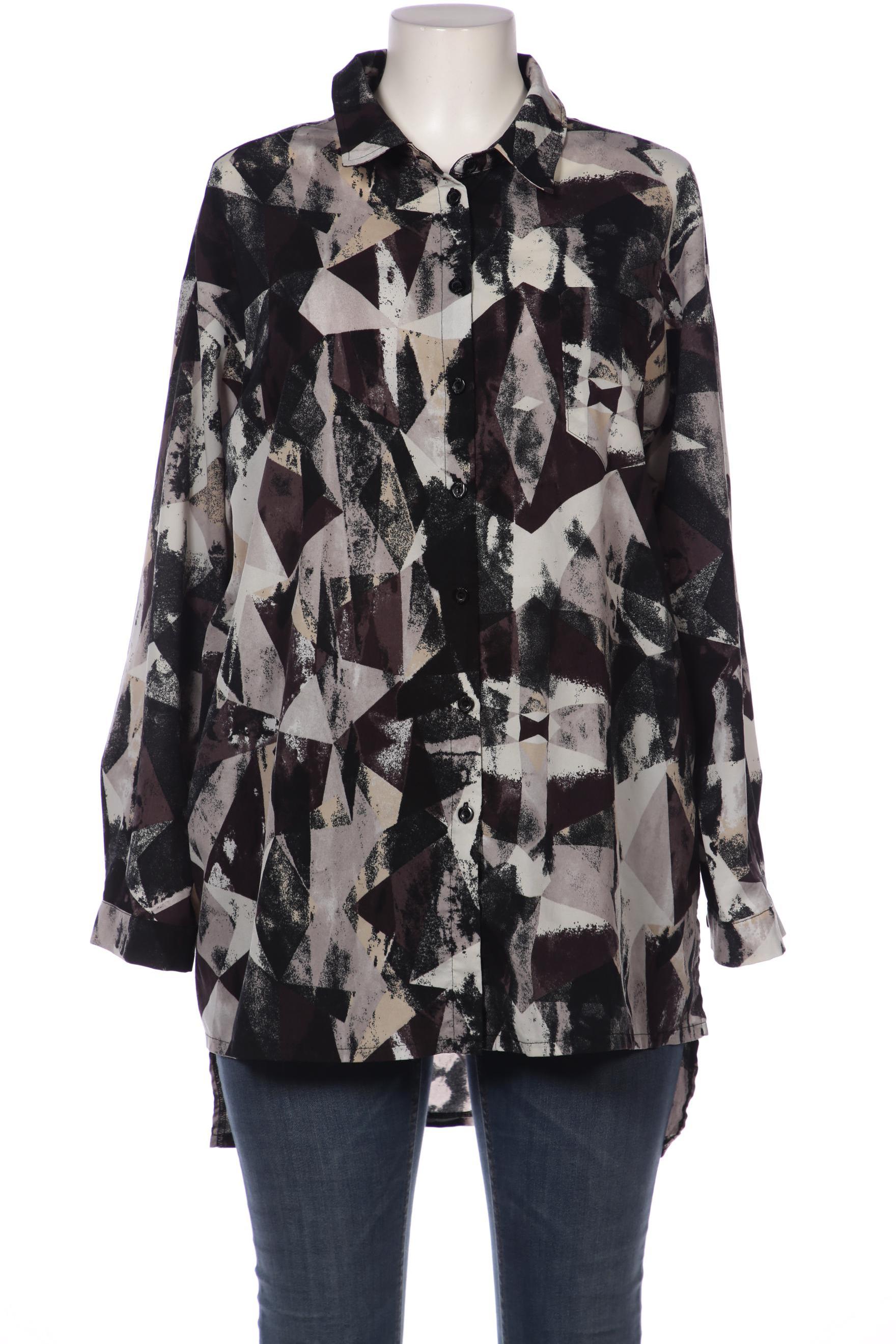 

Ulla Popken Damen Bluse, schwarz, Gr. 46