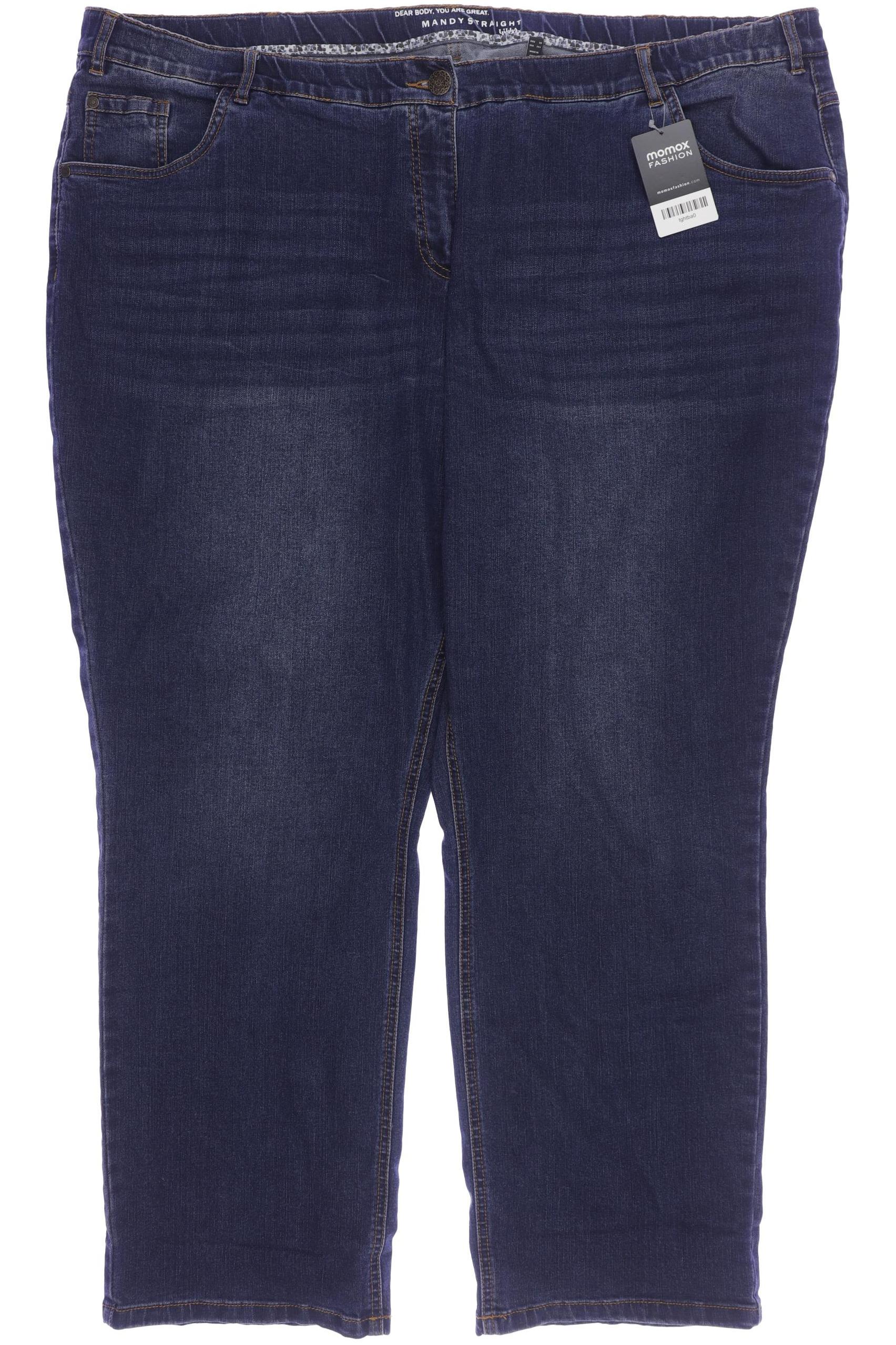 

Ulla Popken Damen Jeans, marineblau, Gr. 28