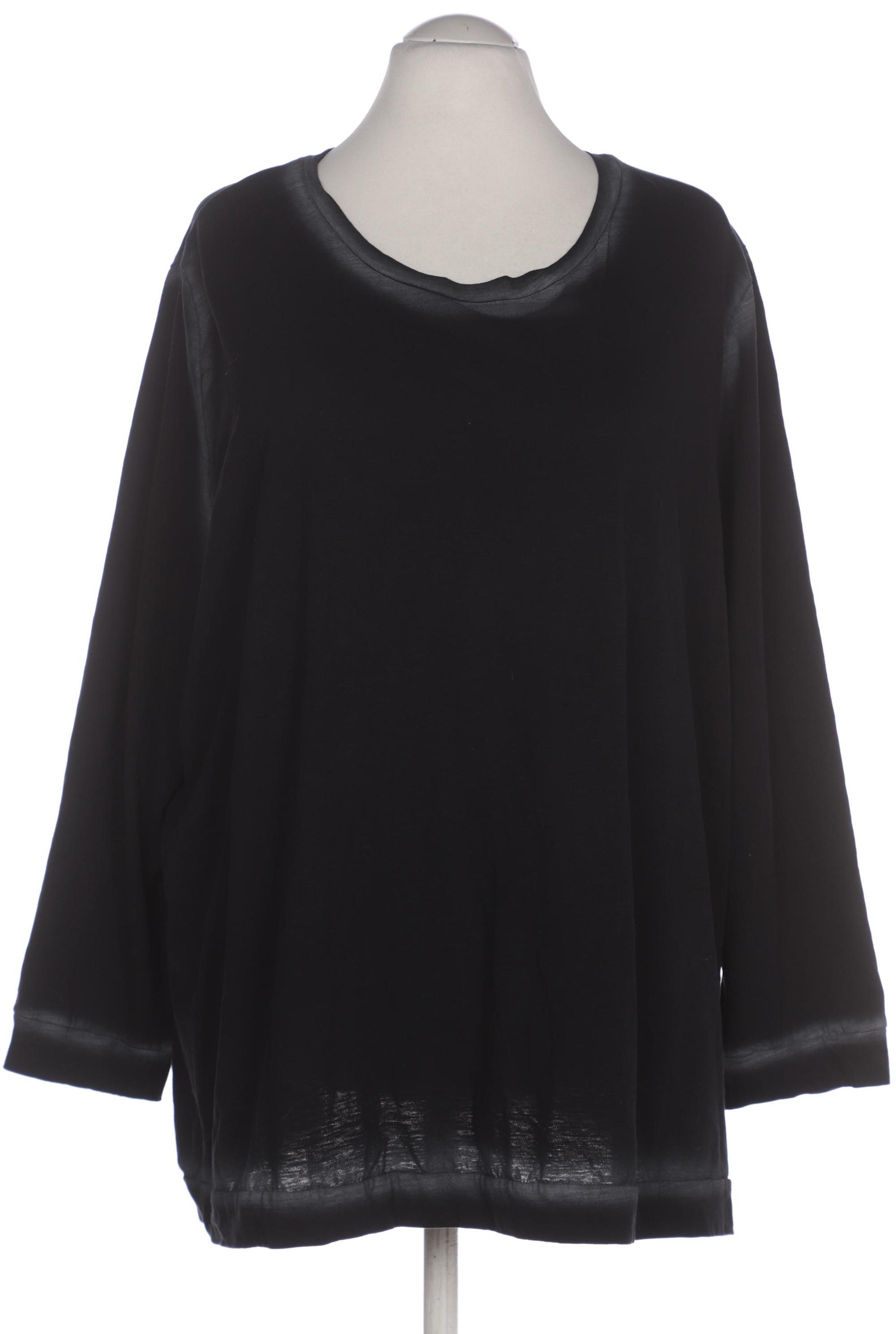 

Ulla Popken Damen Langarmshirt, schwarz, Gr. 54