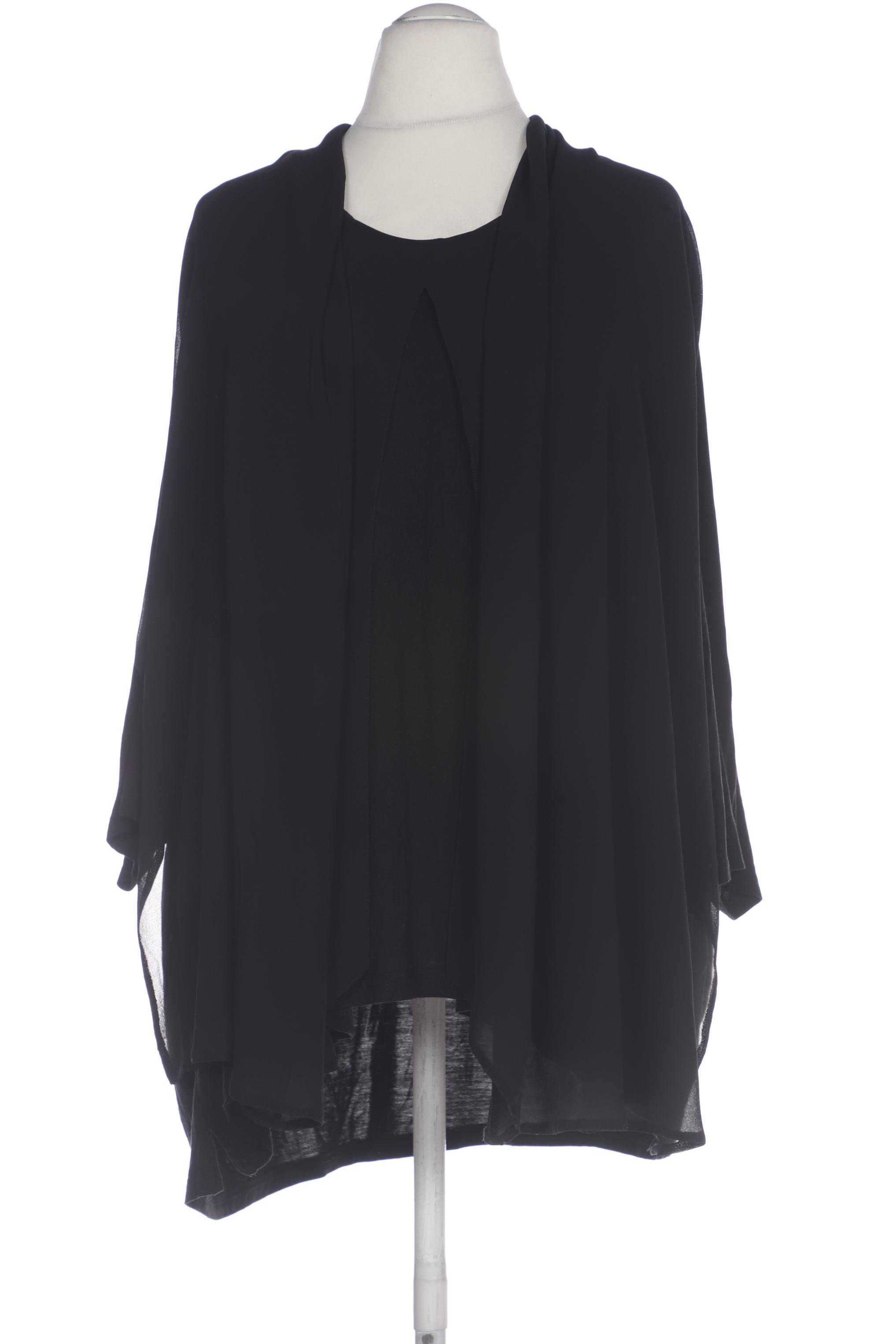

Ulla Popken Damen Bluse, schwarz, Gr. 54