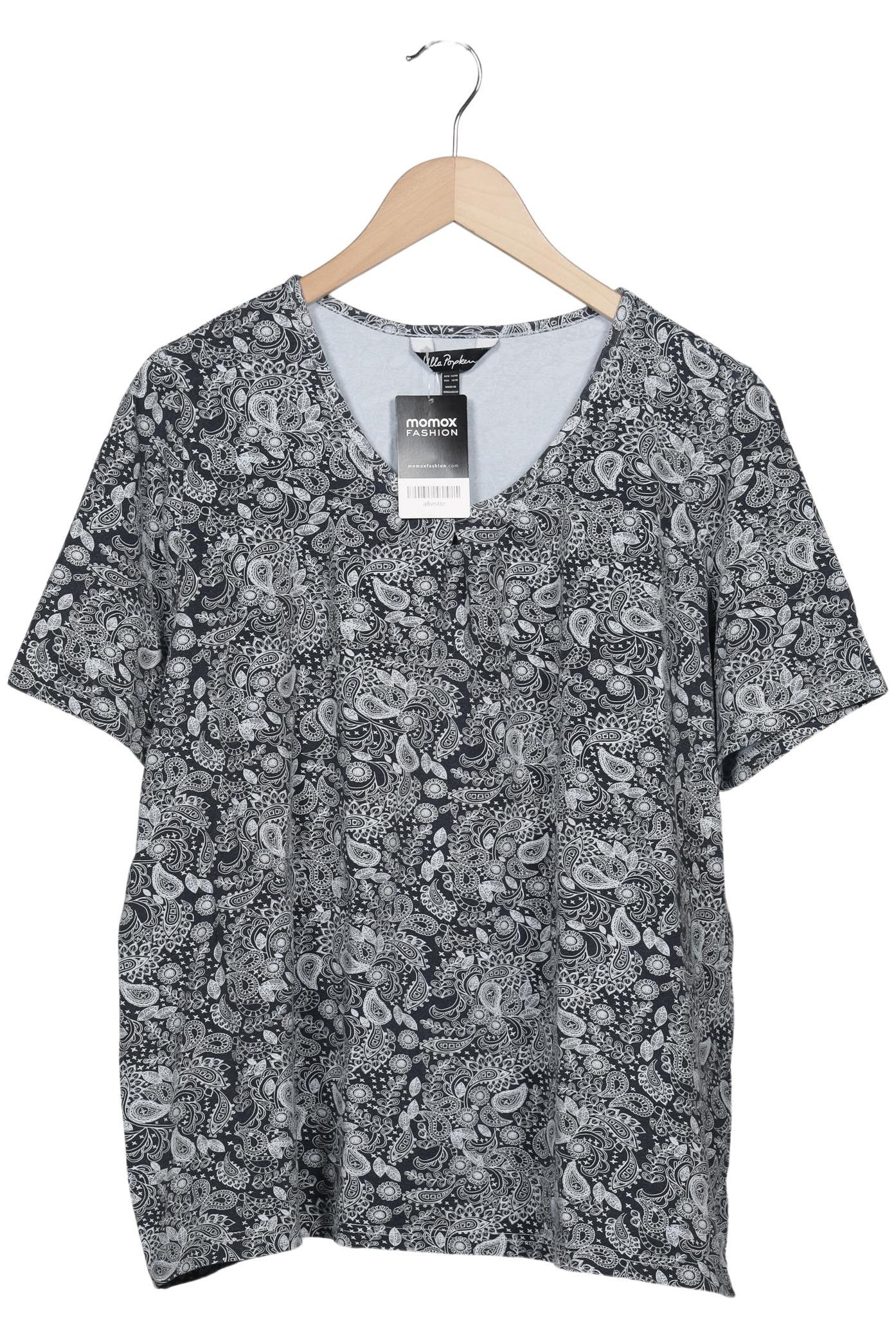 

Ulla Popken Damen T-Shirt, grau, Gr. 46