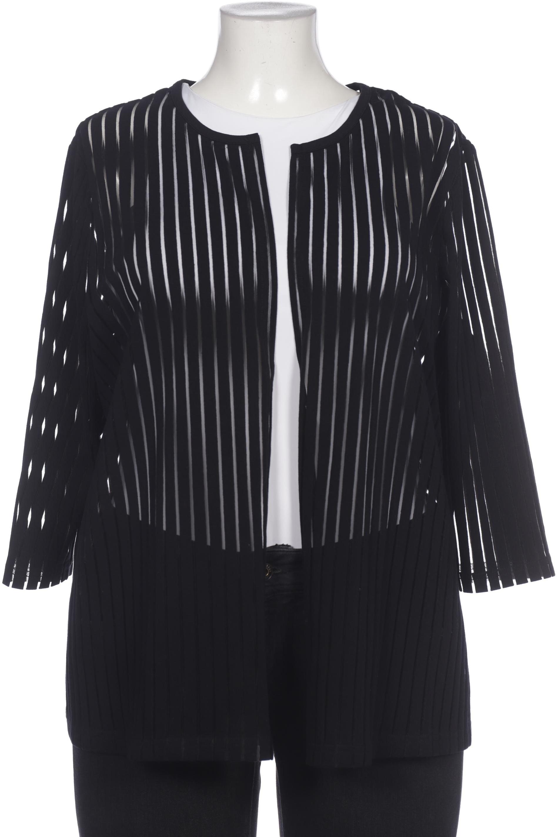 

Ulla Popken Damen Strickjacke, schwarz, Gr. 46
