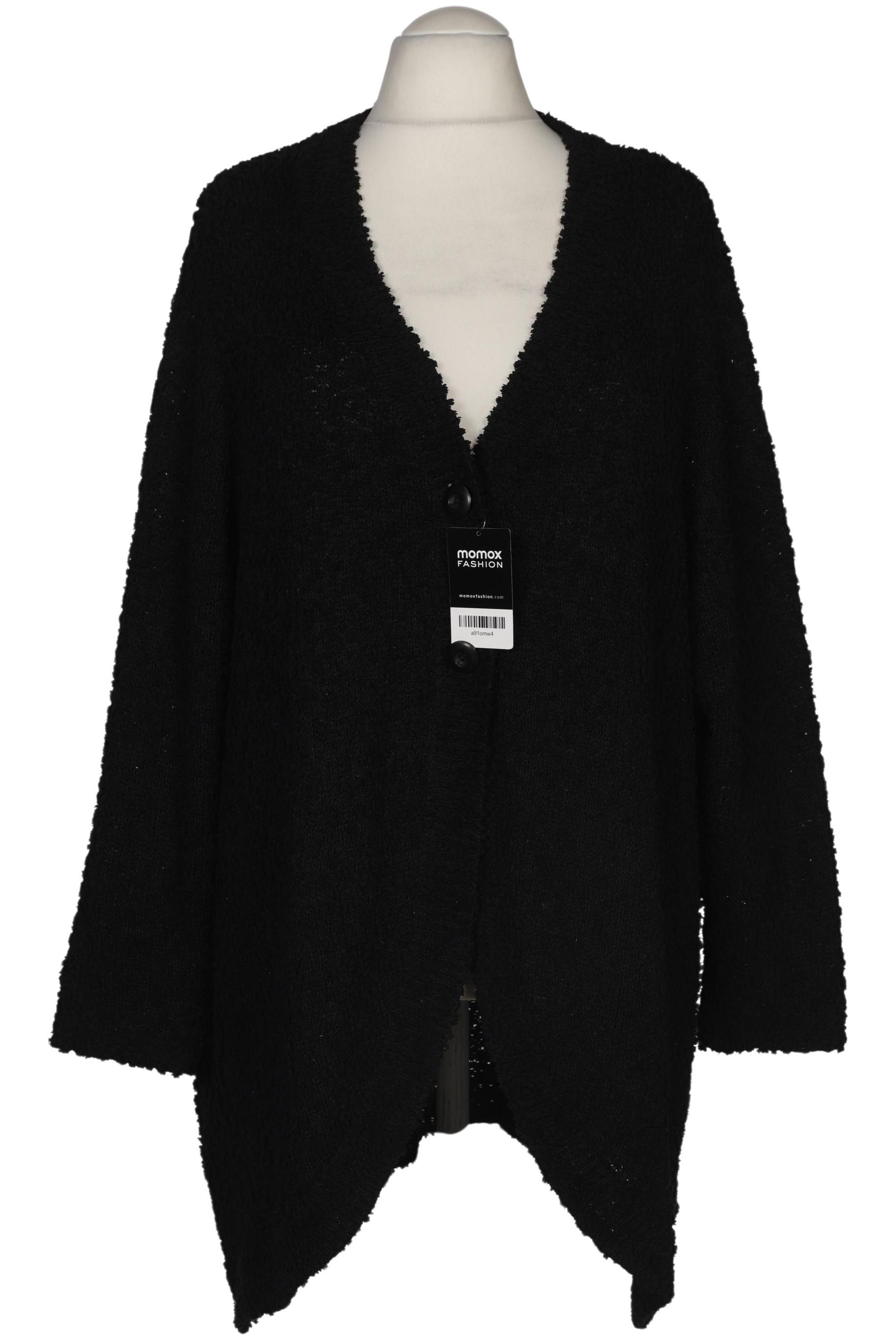 

Ulla Popken Damen Strickjacke, schwarz, Gr. 58