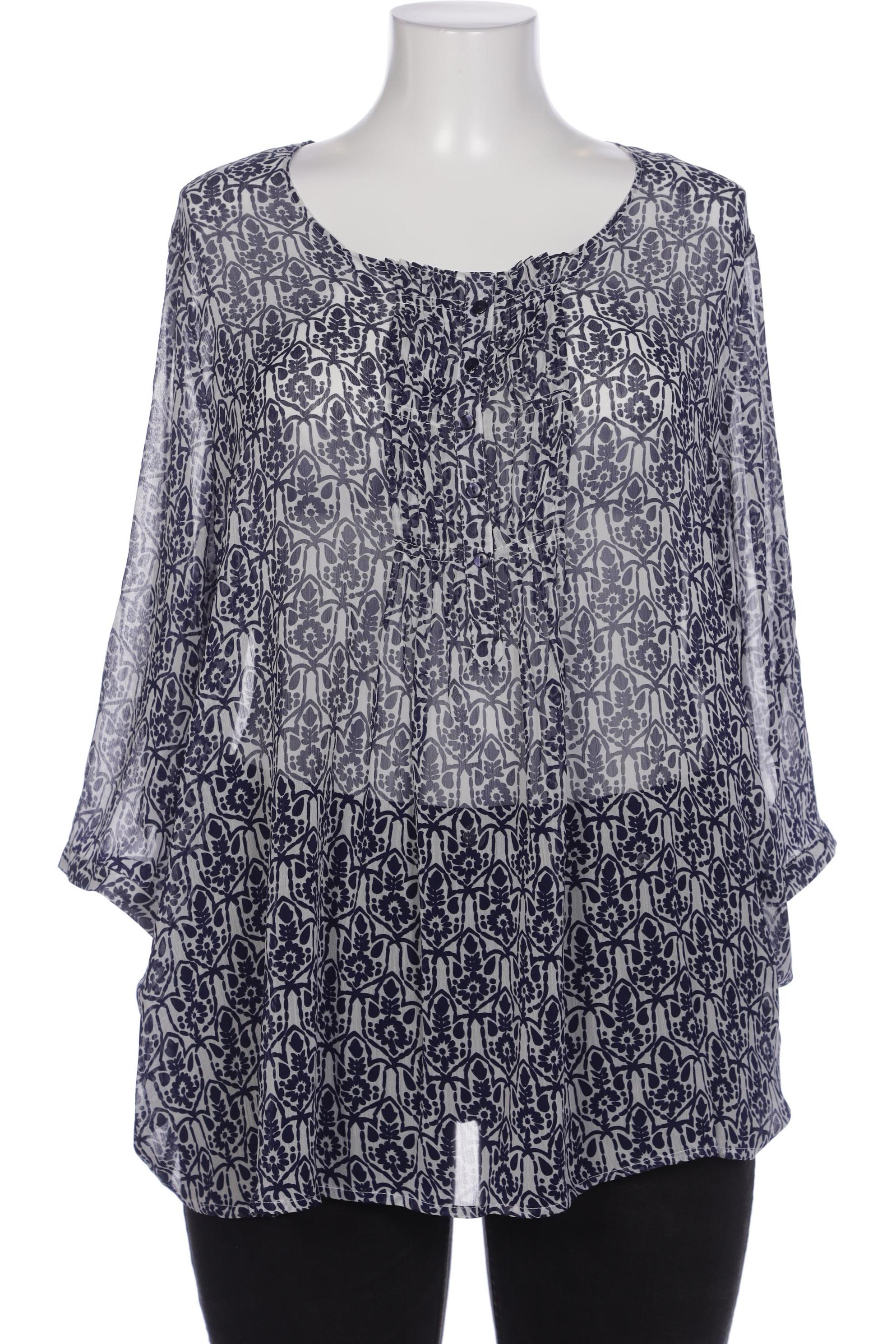 

Ulla Popken Damen Bluse, marineblau, Gr. 46