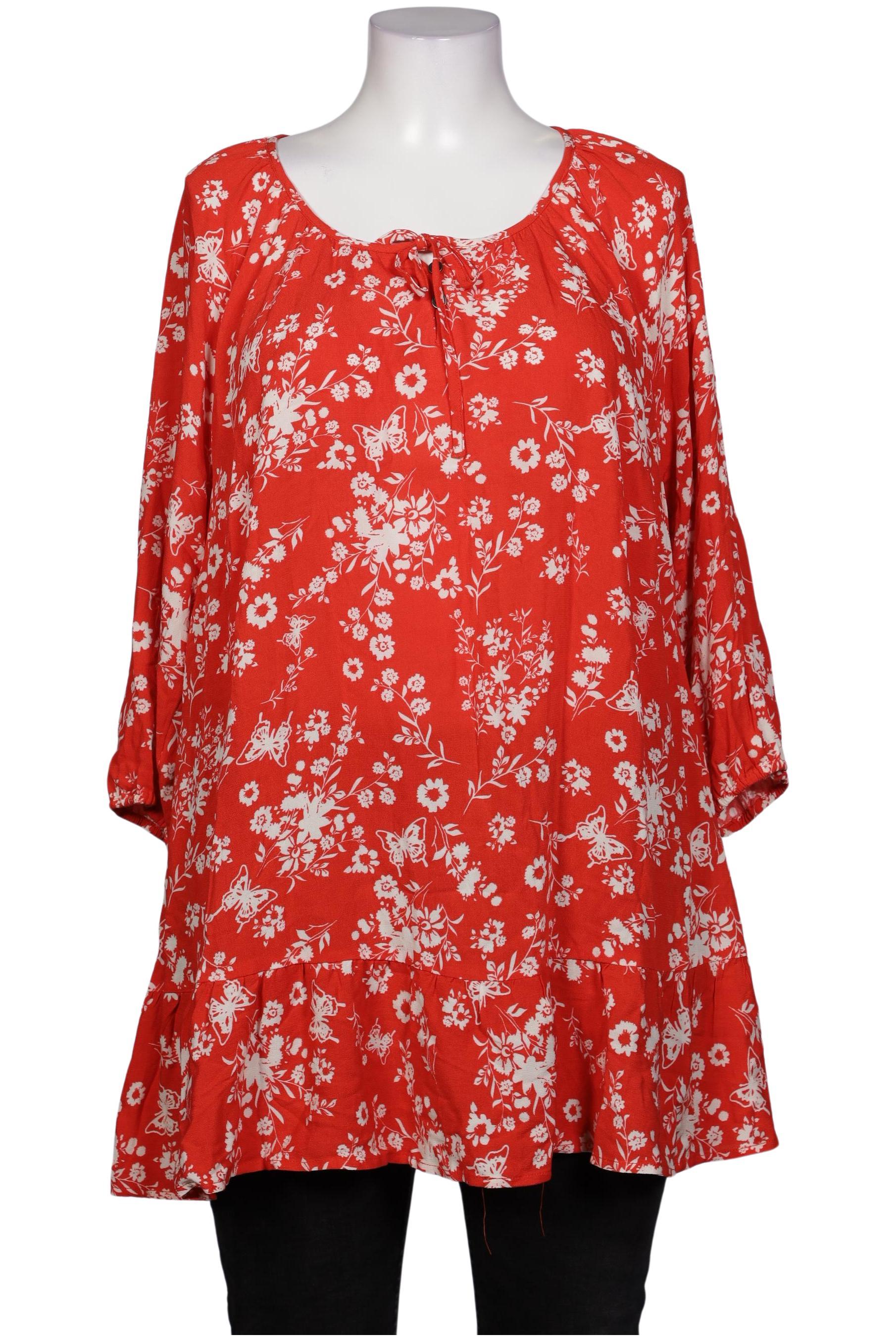 

Ulla Popken Damen Bluse, rot, Gr. 46