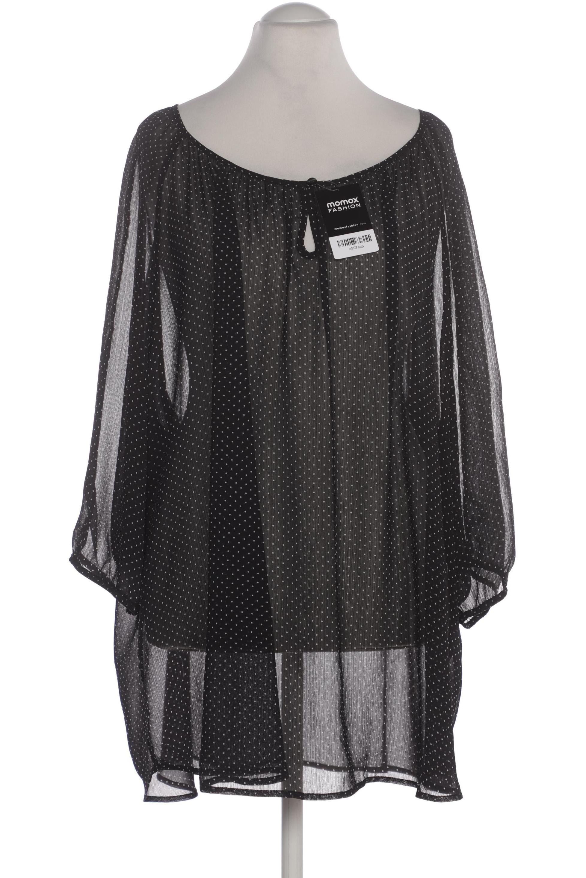 

Ulla Popken Damen Bluse, schwarz, Gr. 58