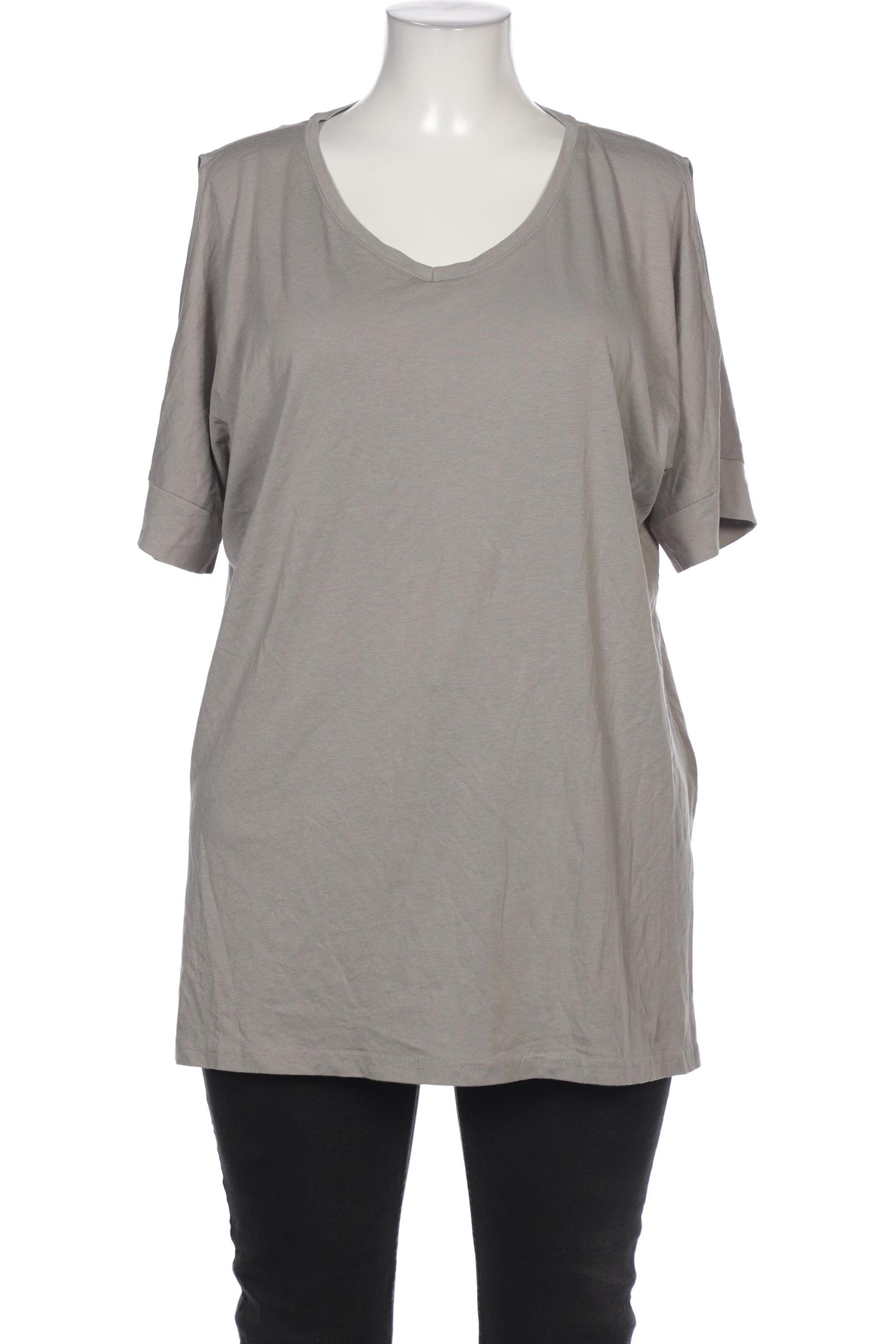 

Ulla Popken Damen T-Shirt, grau, Gr. 46