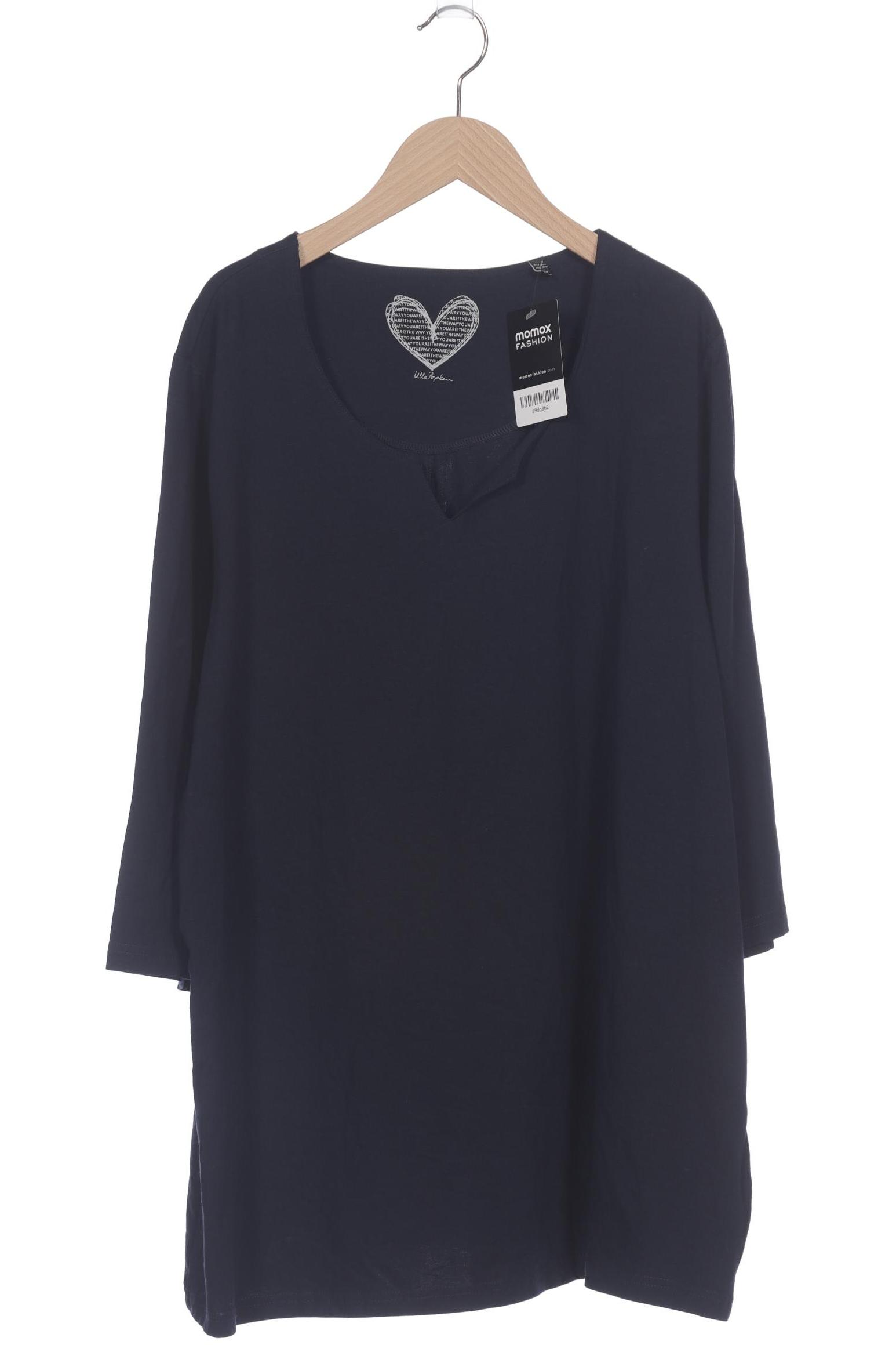 

Ulla Popken Damen Langarmshirt, marineblau, Gr. 46