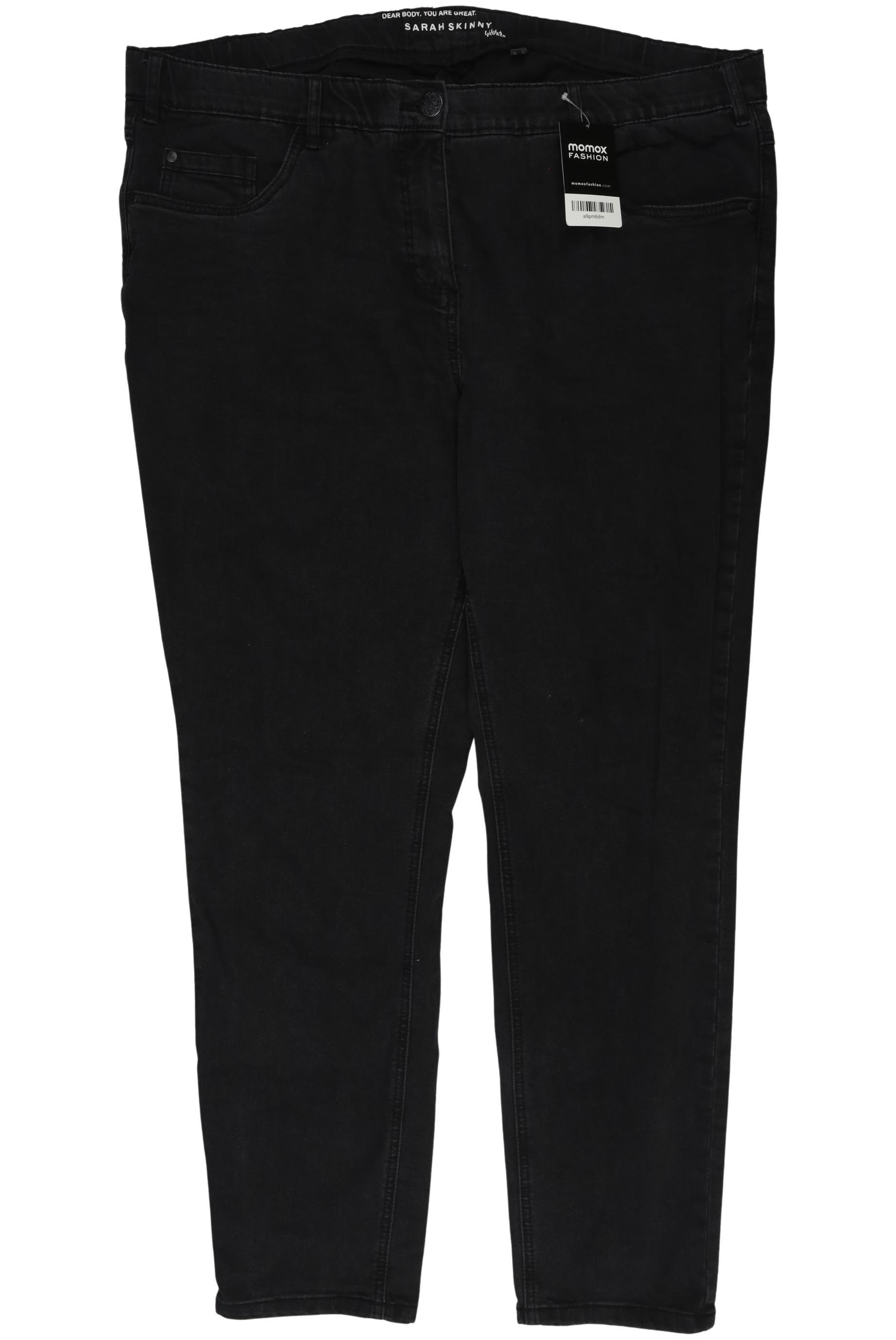 

Ulla Popken Damen Jeans, schwarz, Gr. 52