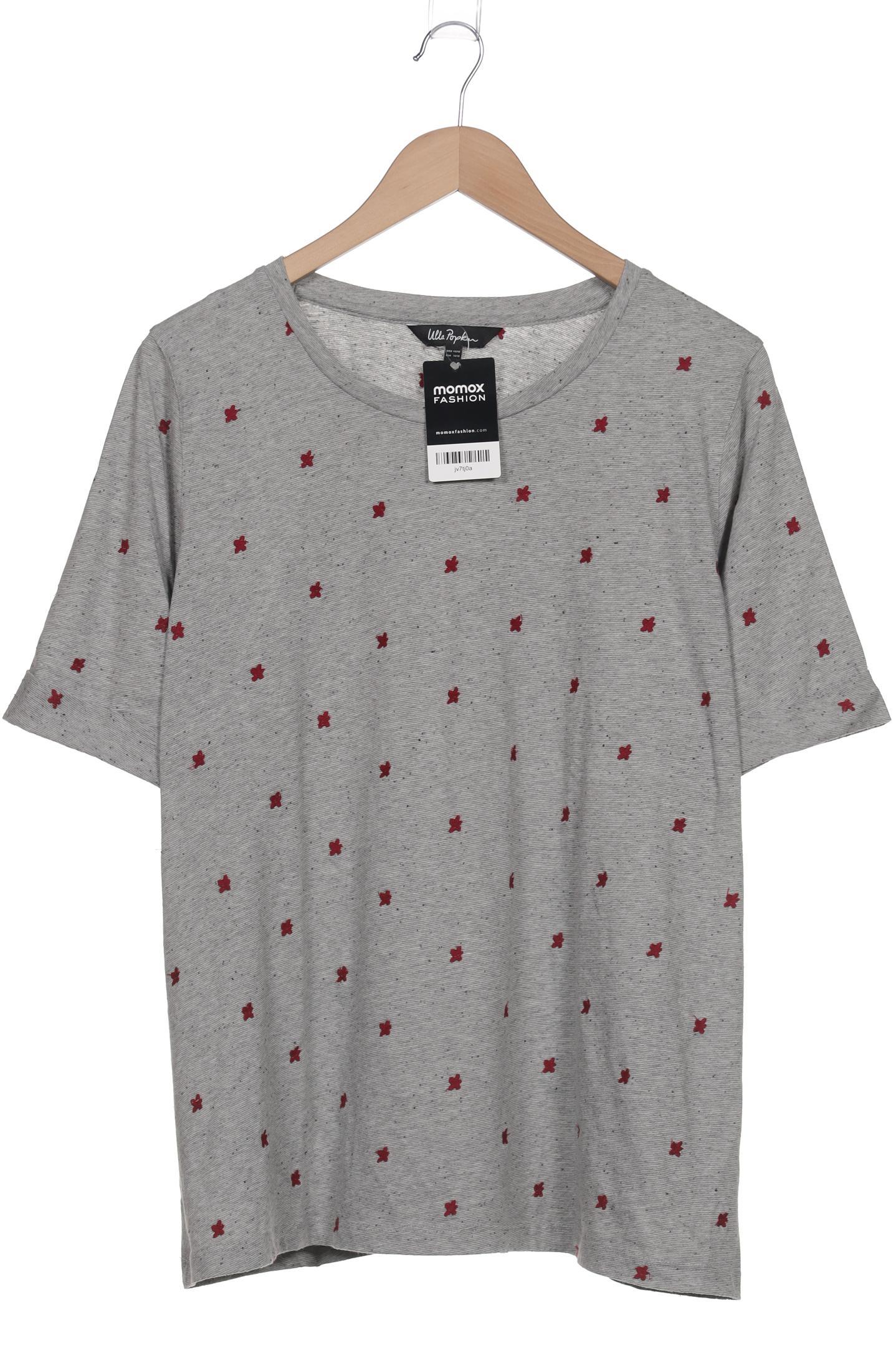 

Ulla Popken Damen T-Shirt, grau, Gr. 46