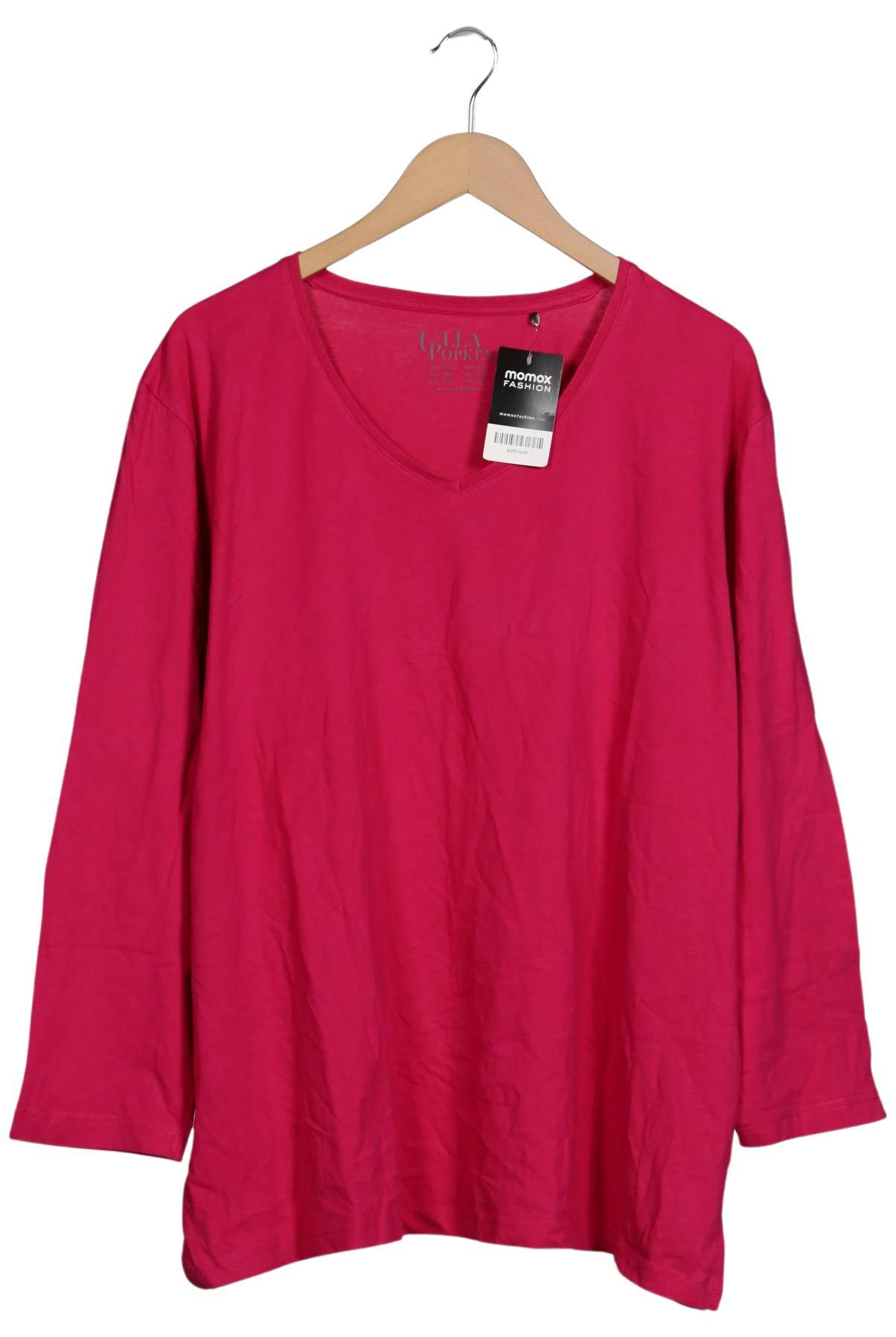 

Ulla Popken Damen Langarmshirt, pink, Gr. 50