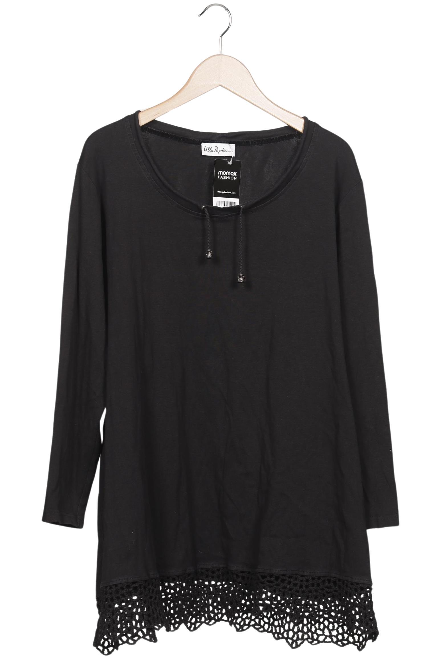 

Ulla Popken Damen Langarmshirt, schwarz, Gr. 50