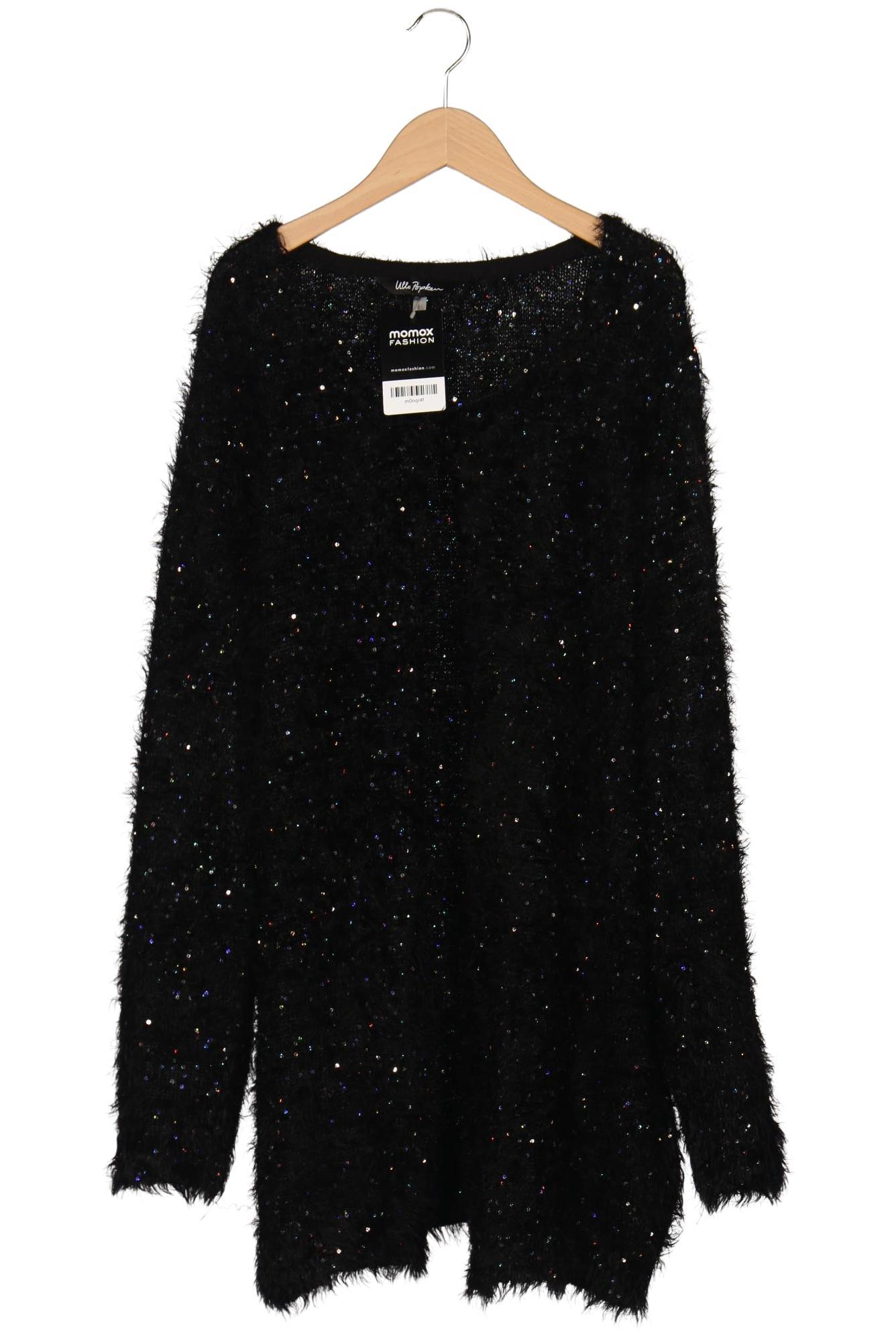 

Ulla Popken Damen Strickjacke, schwarz, Gr. 46