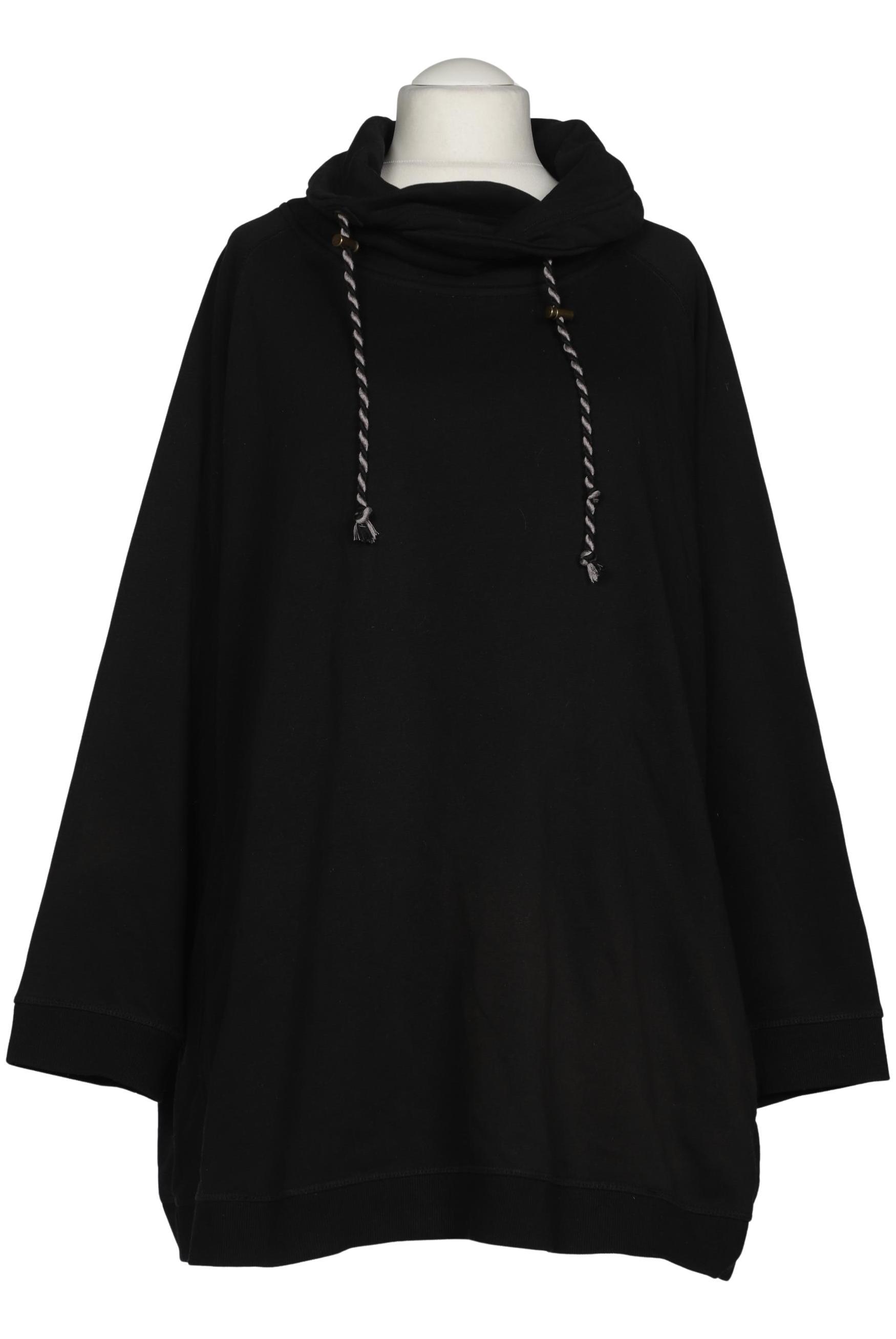 

Ulla Popken Damen Sweatshirt, schwarz, Gr. 58