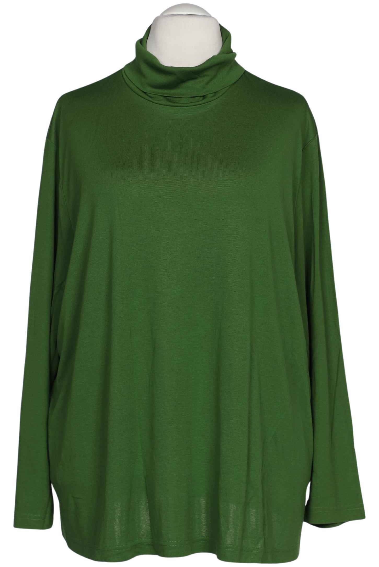 

Ulla Popken Damen Langarmshirt, grün, Gr. 56