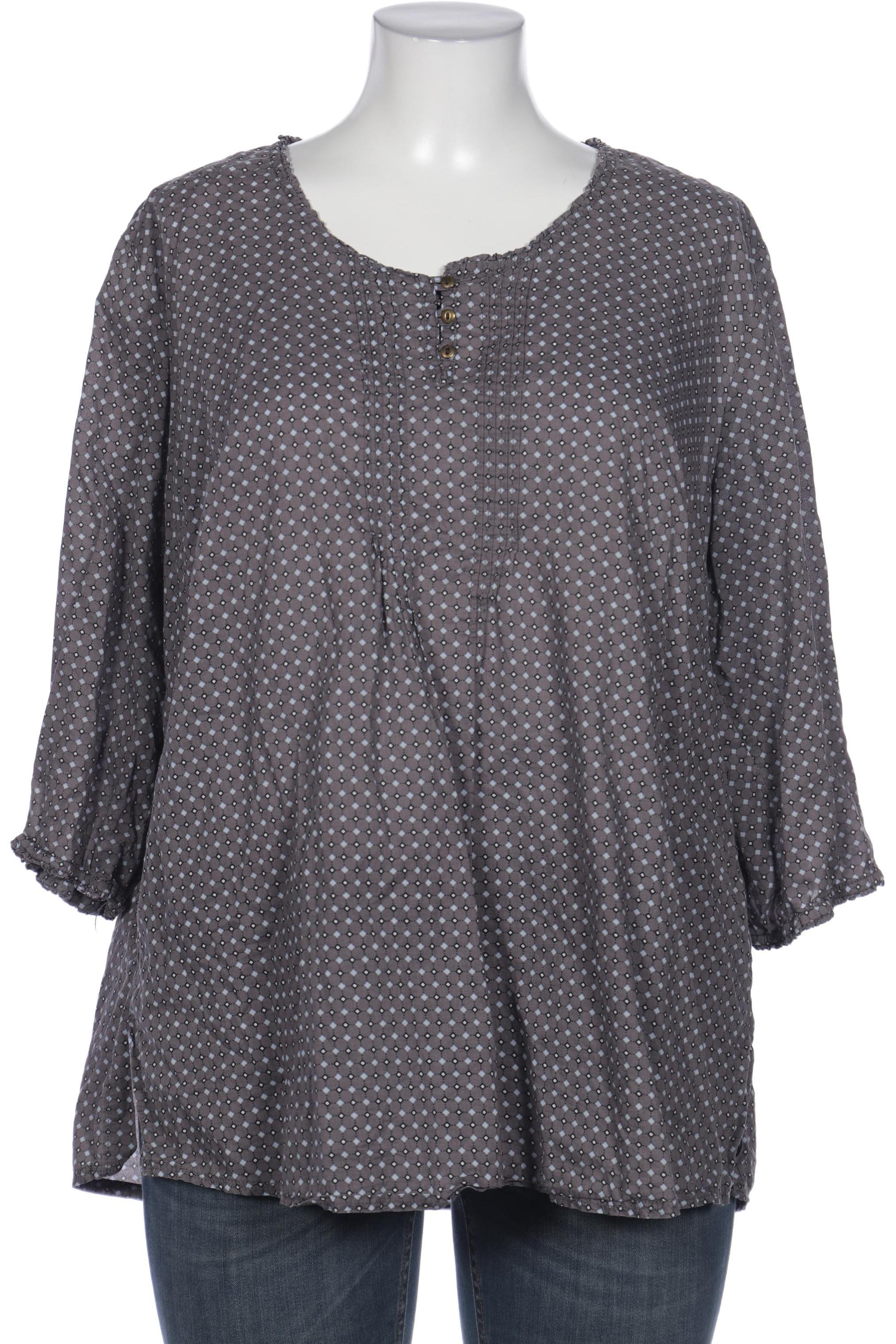 

Ulla Popken Damen Bluse, grau, Gr. 46