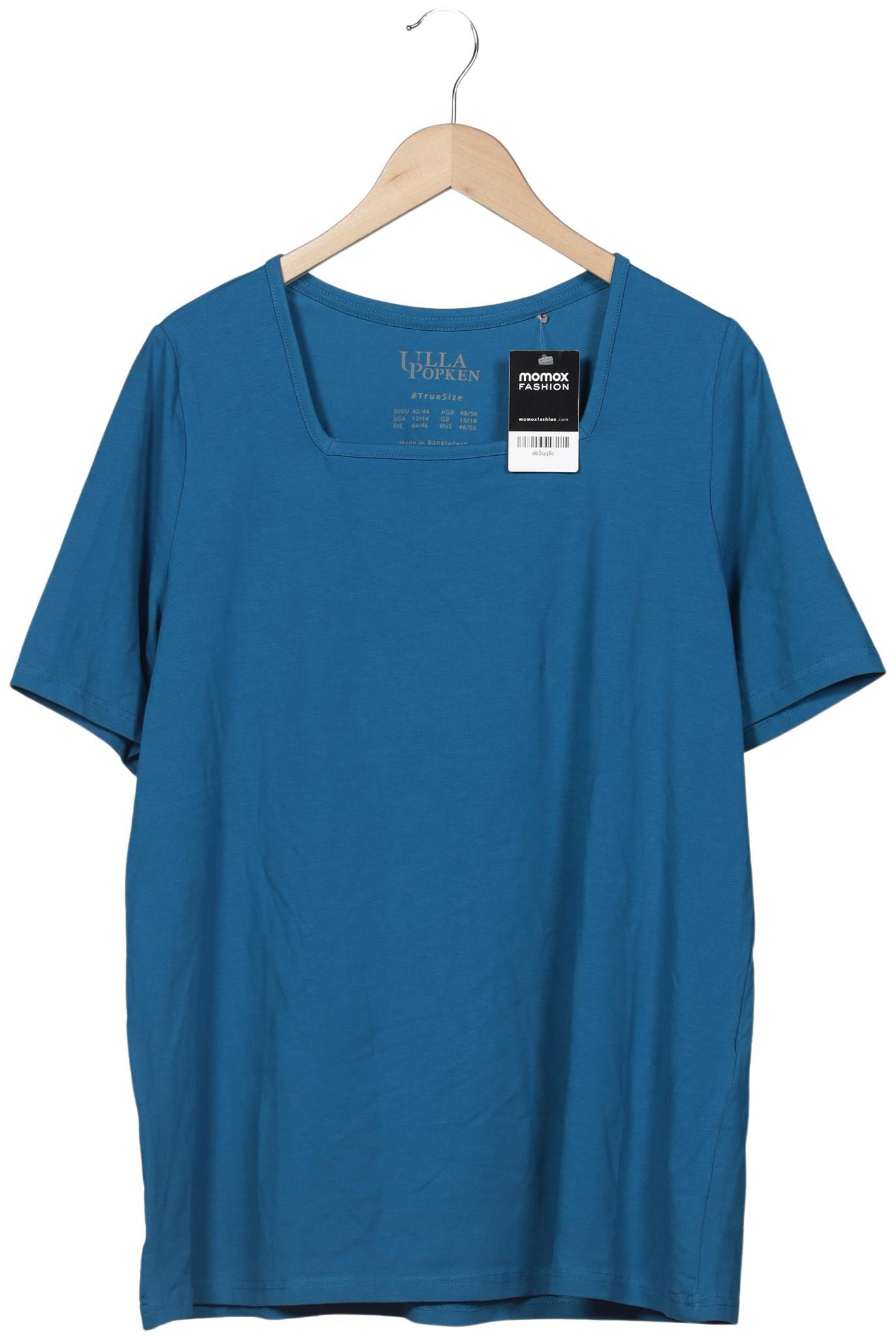 

Ulla Popken Damen T-Shirt, blau, Gr. 42