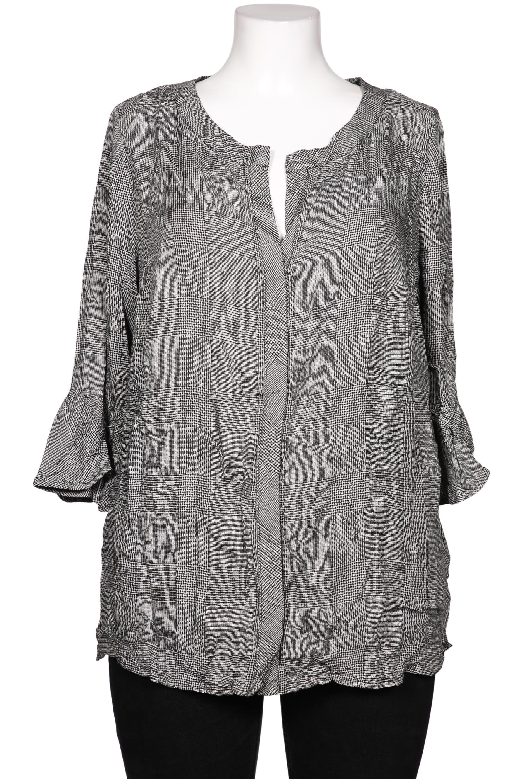 

Ulla Popken Damen Bluse, grau, Gr. 42