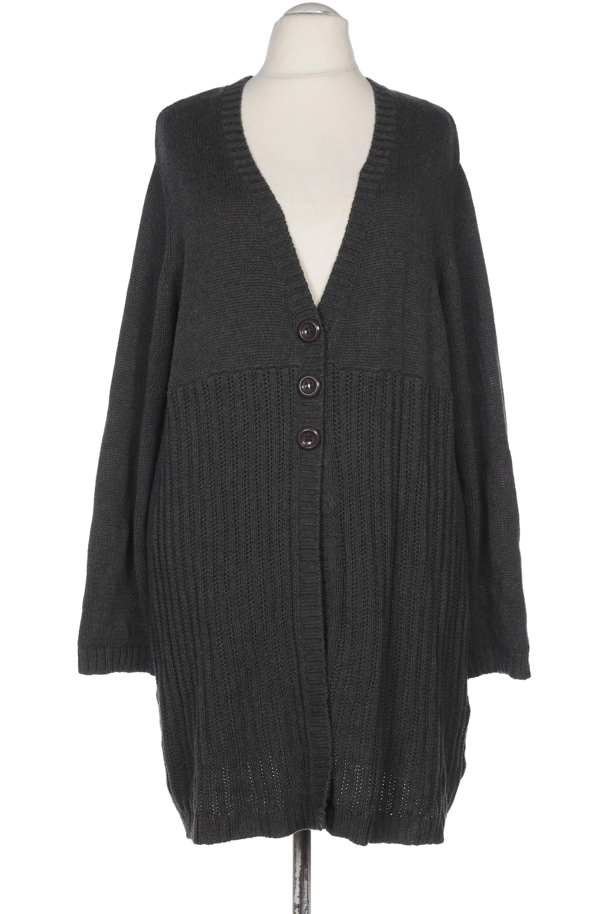 

Ulla Popken Damen Strickjacke, grau, Gr. 54